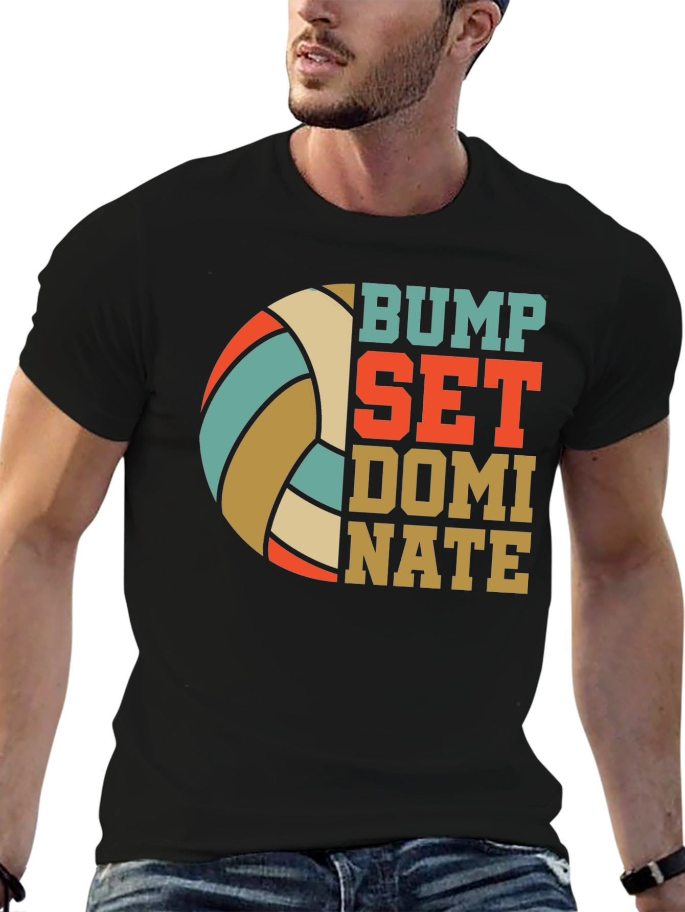 Bump Set Dominate T-Shirt Volleyball Tee