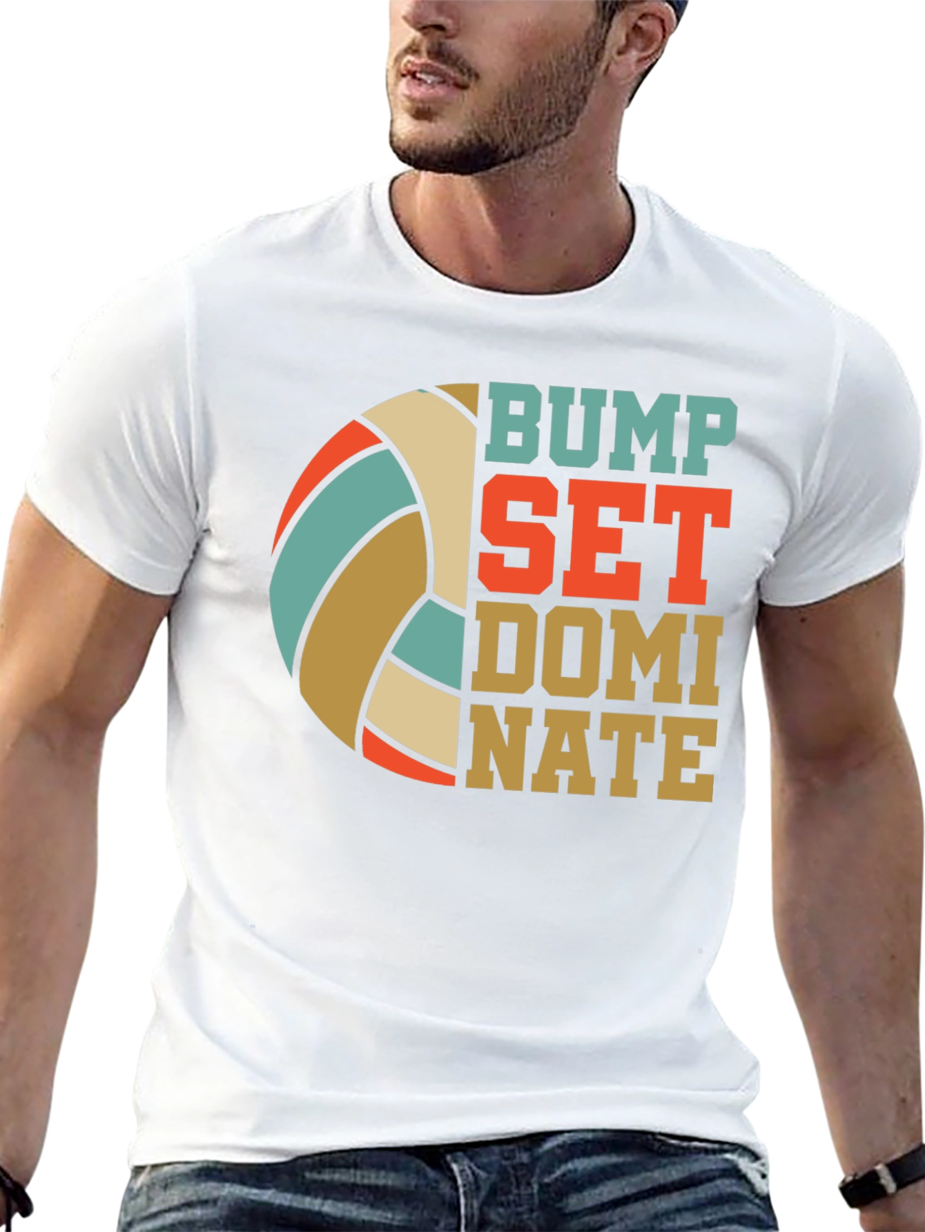 Bump Set Dominate T-Shirt Volleyball Tee