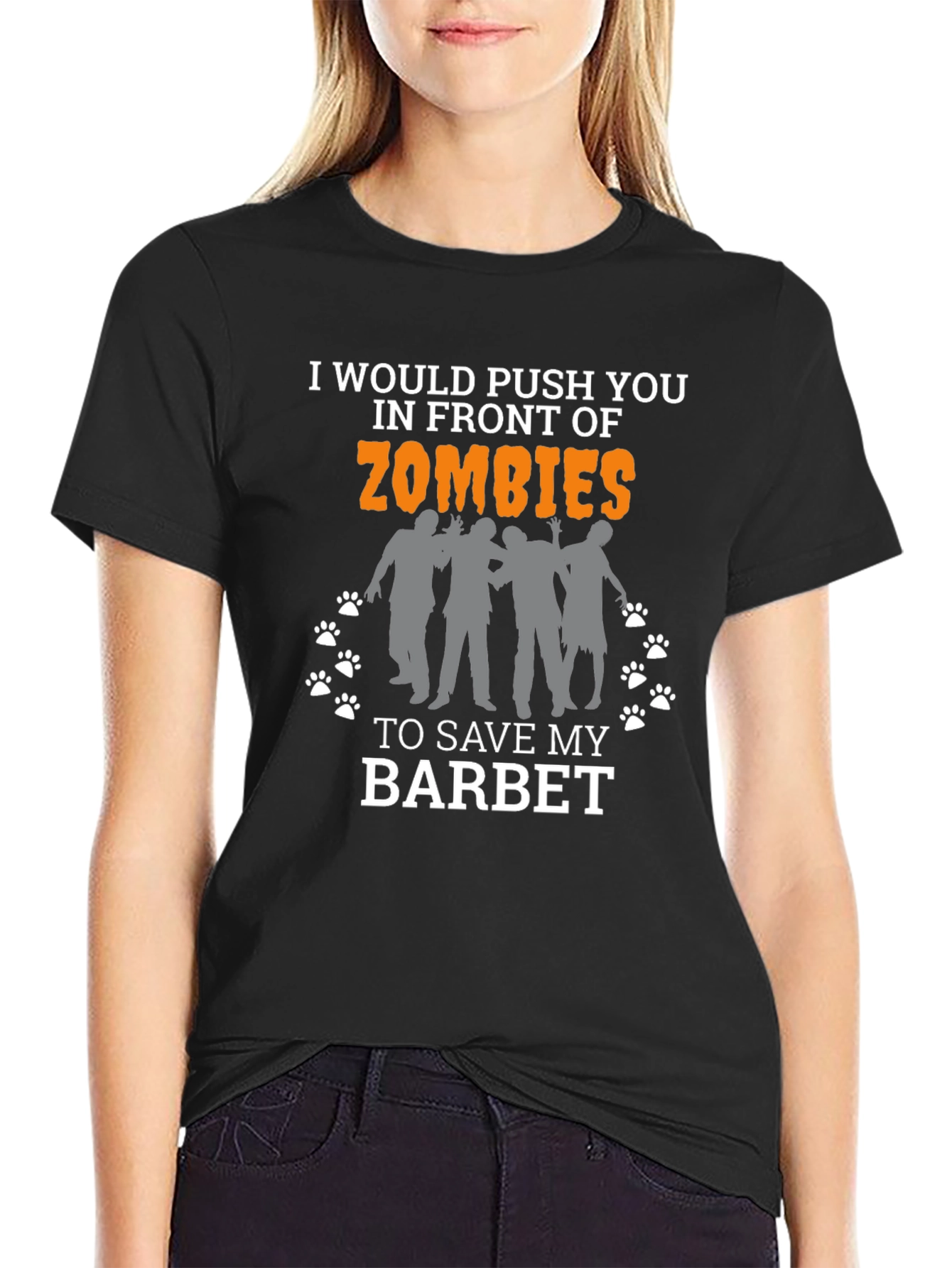 Funny Barbet Zombie T-Shirt