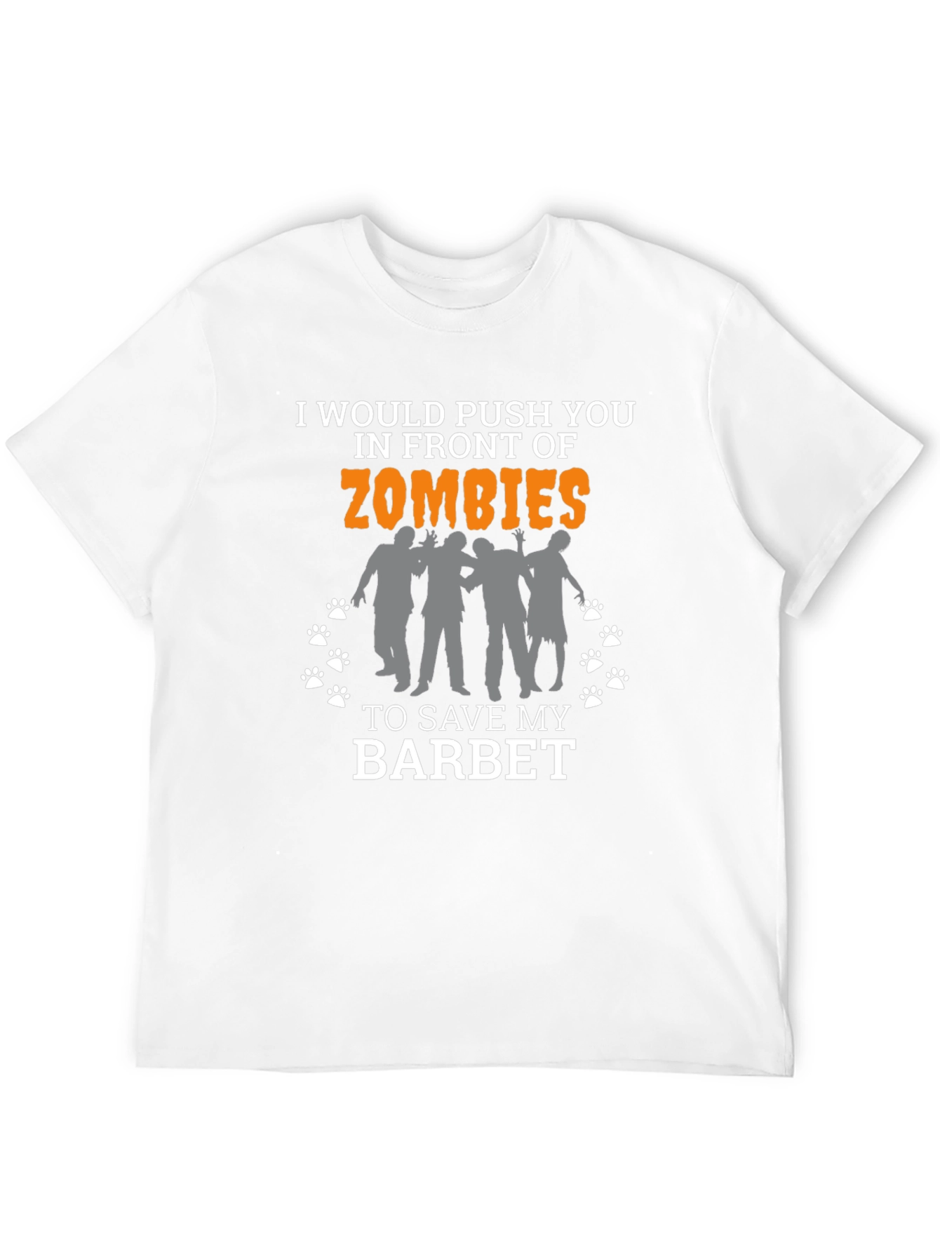 Funny Barbet Zombie T-Shirt