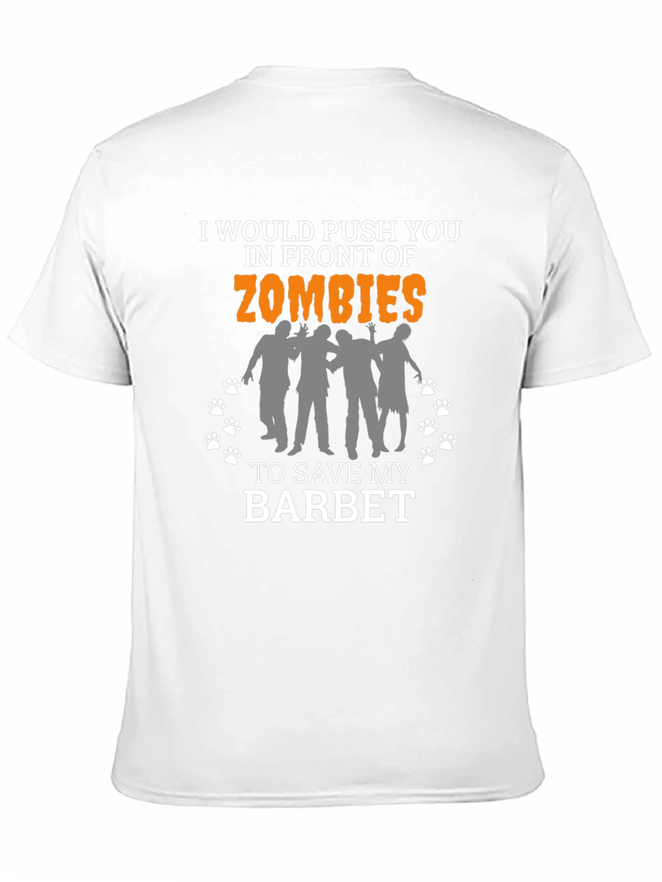 Funny Barbet Zombie T-Shirt