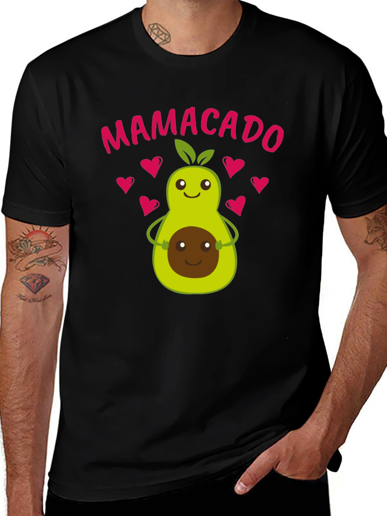 Mamacado Avocado Graphic Tee - Cute Mothers Day Gift