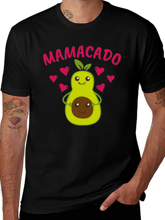 Mamacado Avocado Graphic Tee - Cute Mothers Day Gift