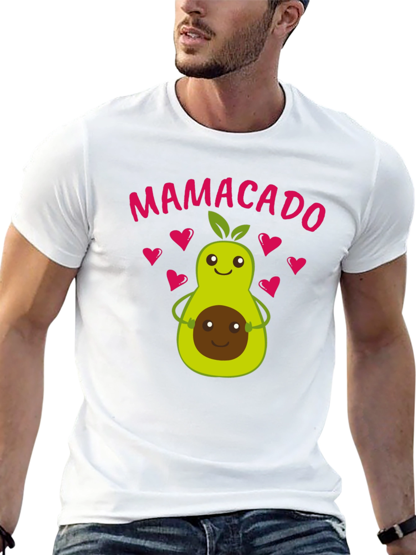 Mamacado Avocado Graphic Tee - Cute Mothers Day Gift