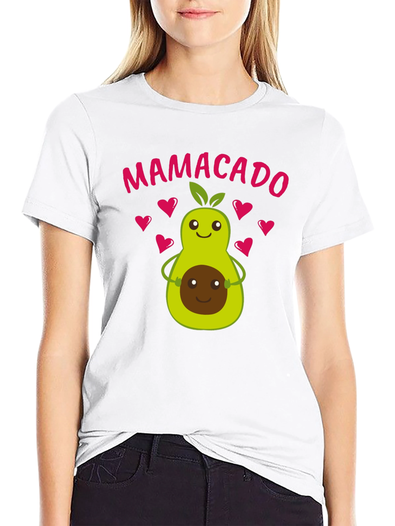 Mamacado Avocado Graphic Tee - Cute Mothers Day Gift