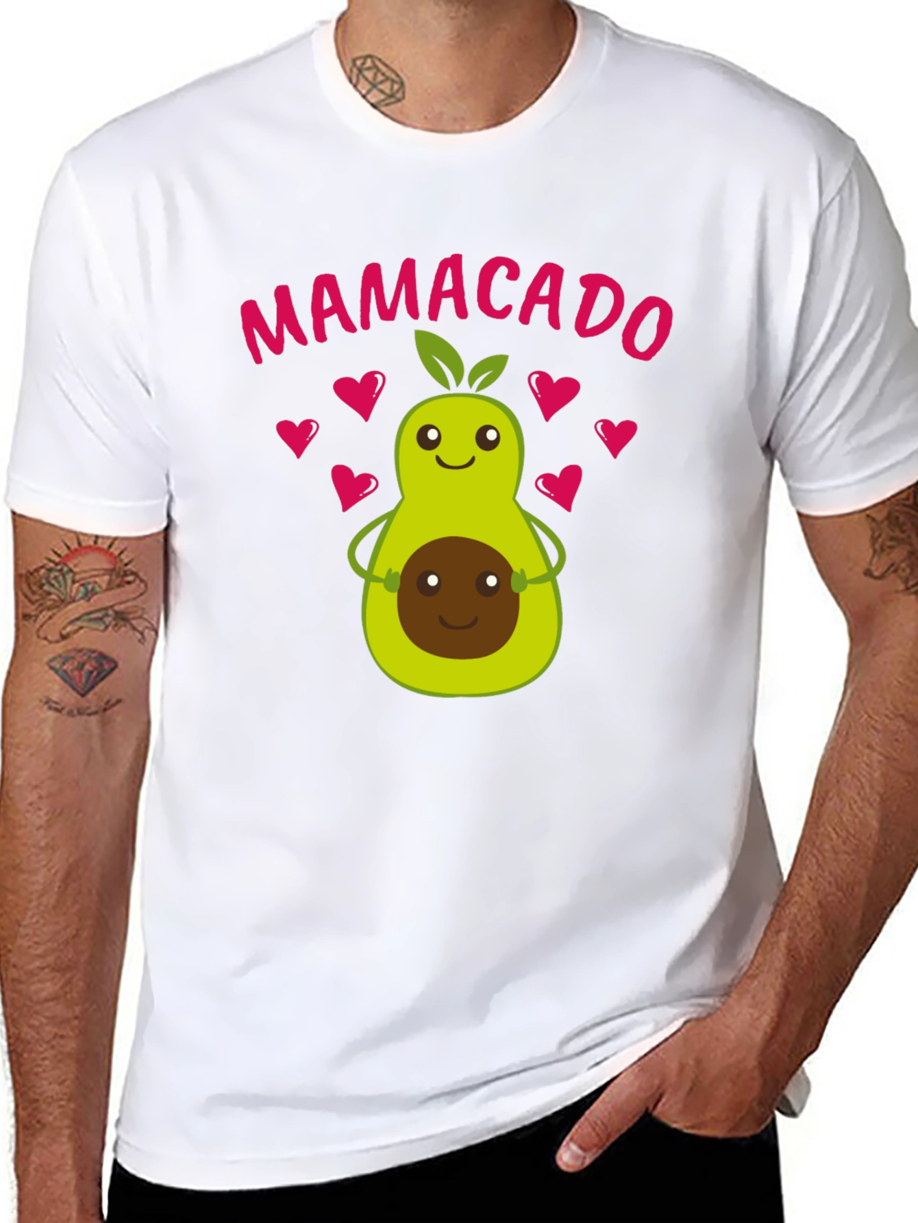 Mamacado Avocado Graphic Tee - Cute Mothers Day Gift