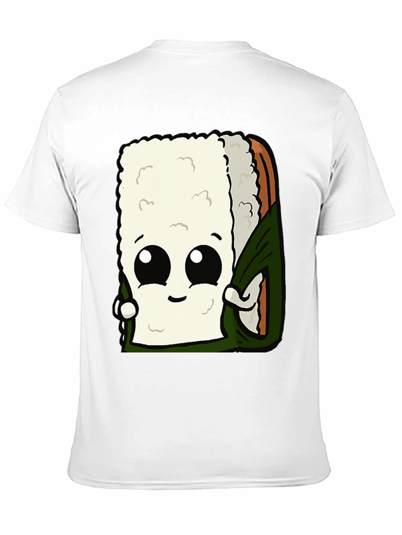 Sushi Roll Graphic Tee - Funny Food Shirt