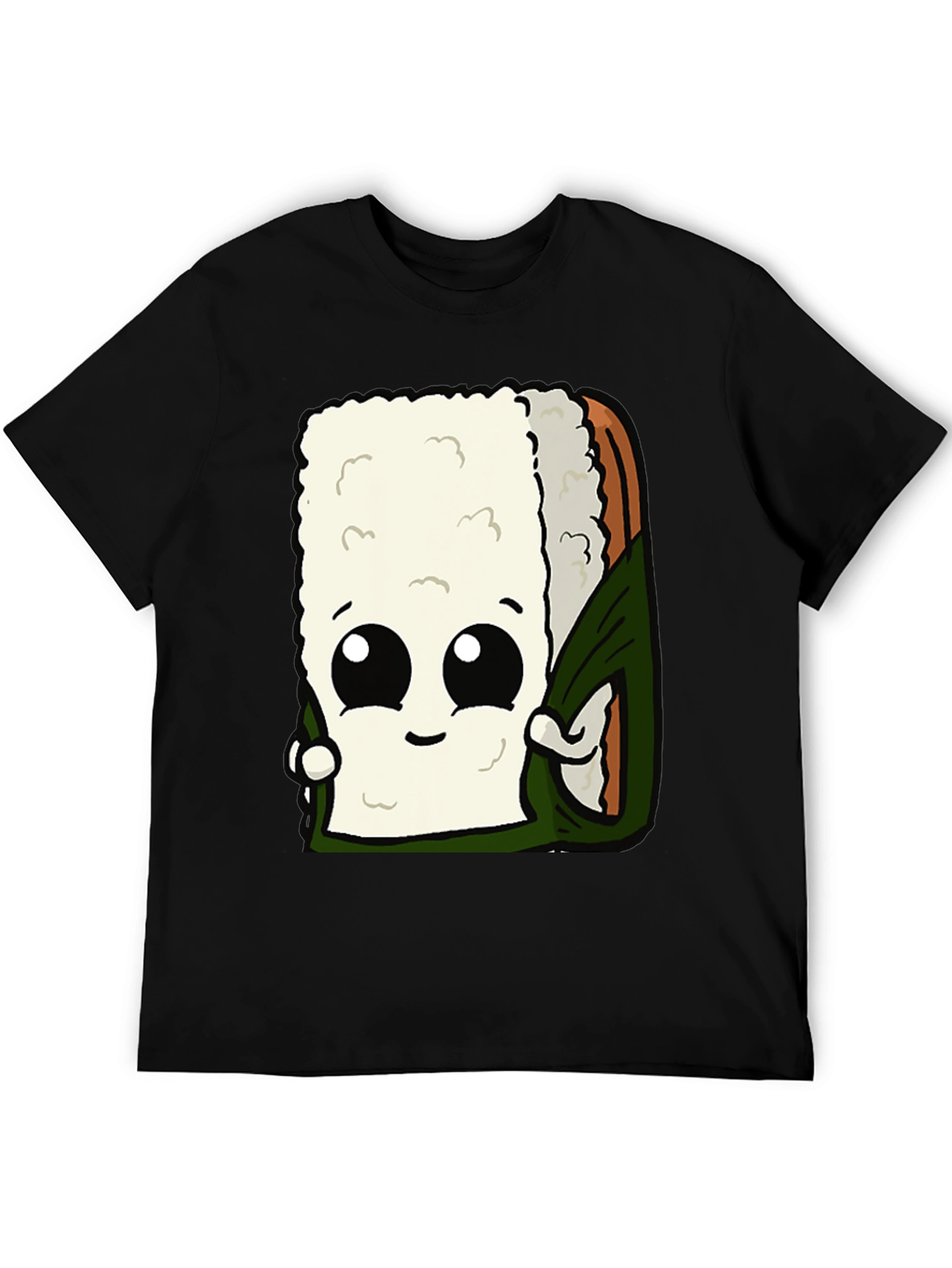 Sushi Roll Graphic Tee - Funny Food Shirt