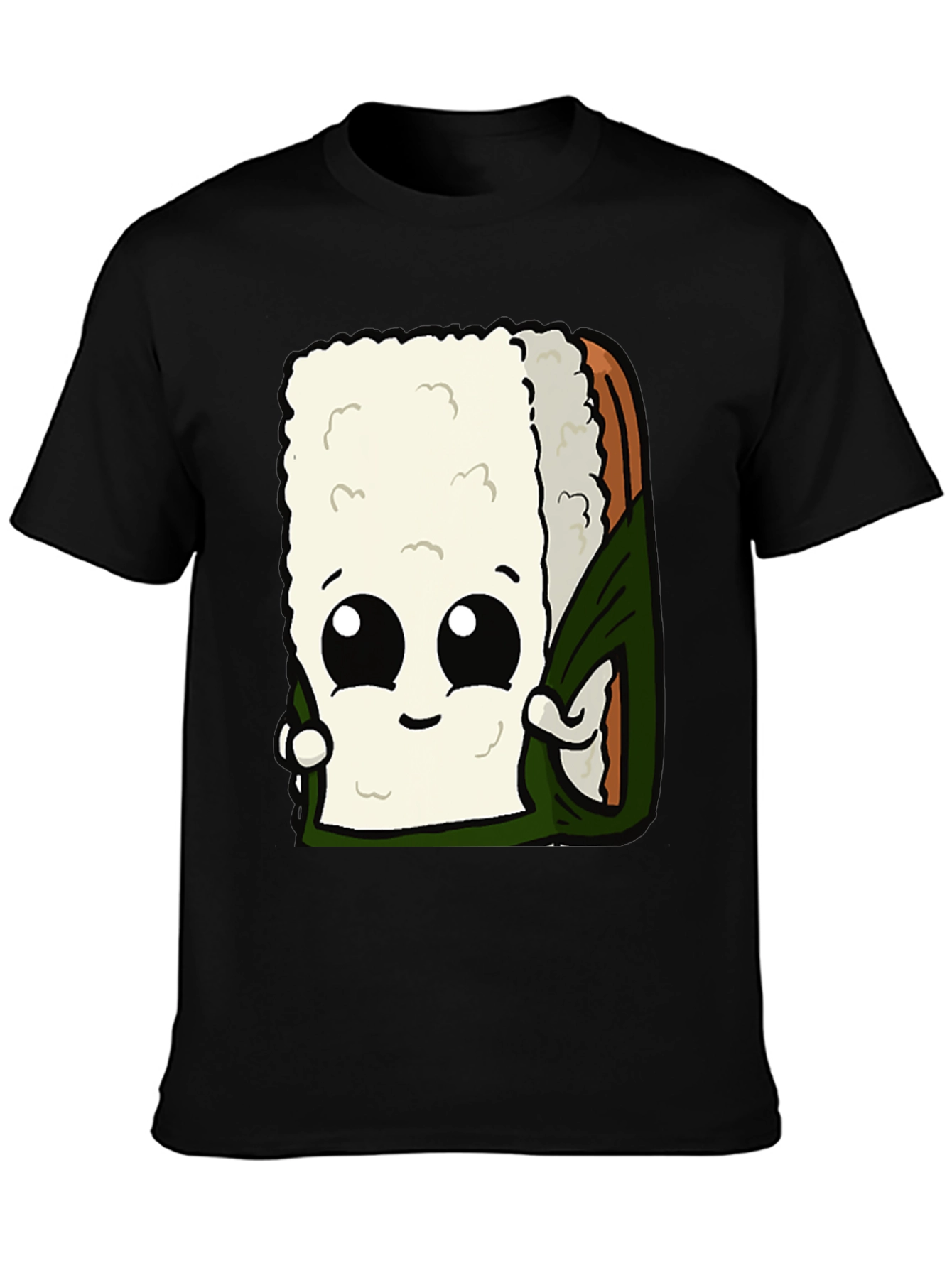 Sushi Roll Graphic Tee - Funny Food Shirt