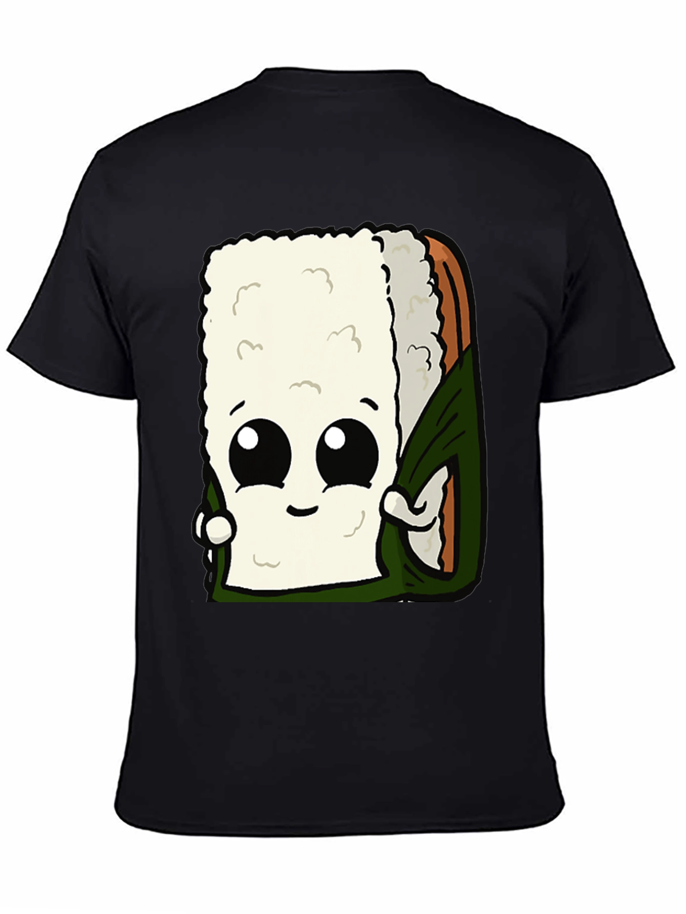 Sushi Roll Graphic Tee - Funny Food Shirt