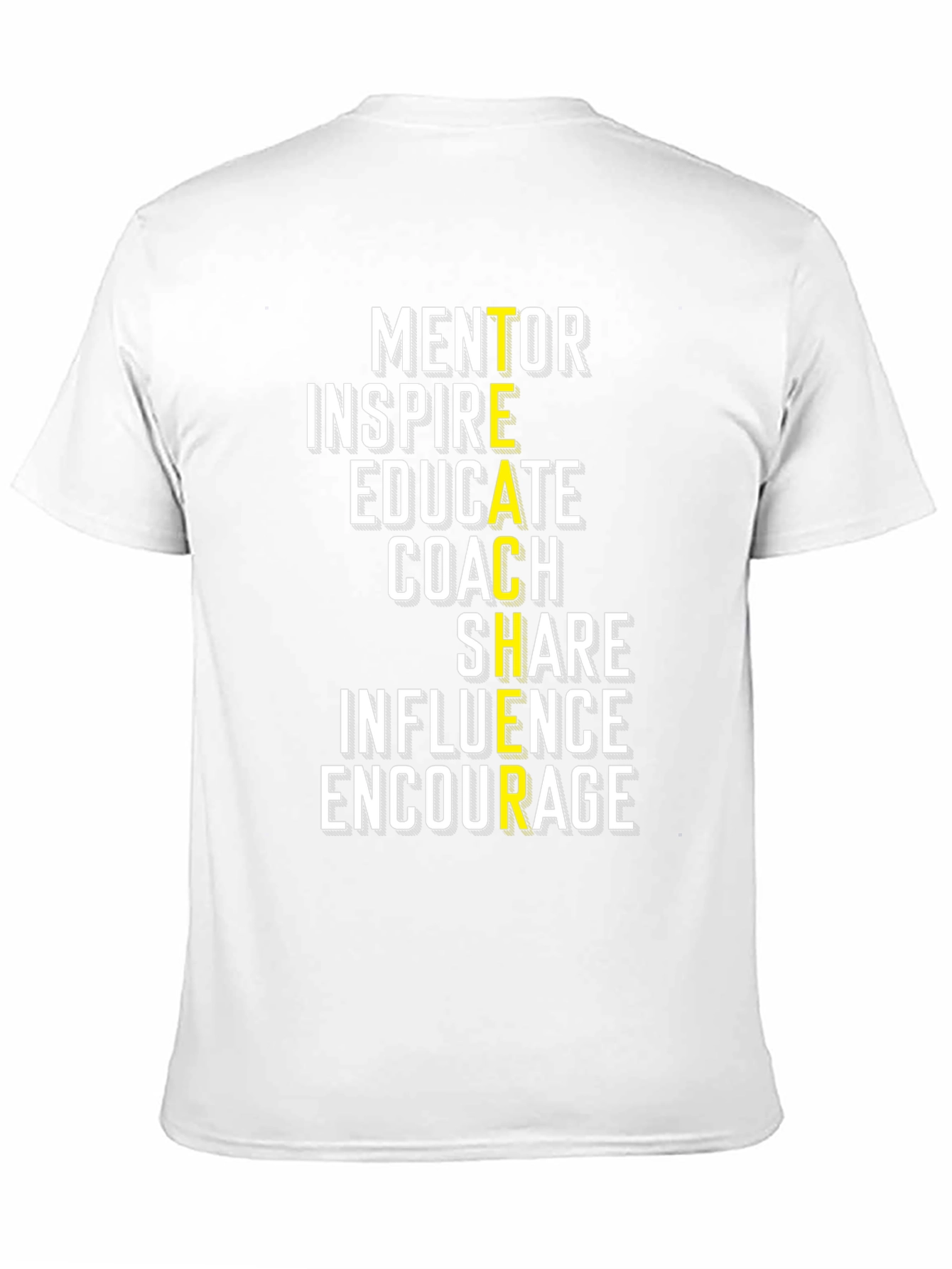 Teacher Inspiration T-Shirt - Mentor Inspire Educate