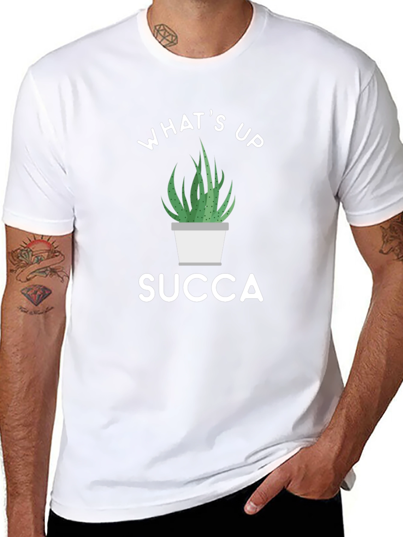 Whats Up Succa Graphic Tee