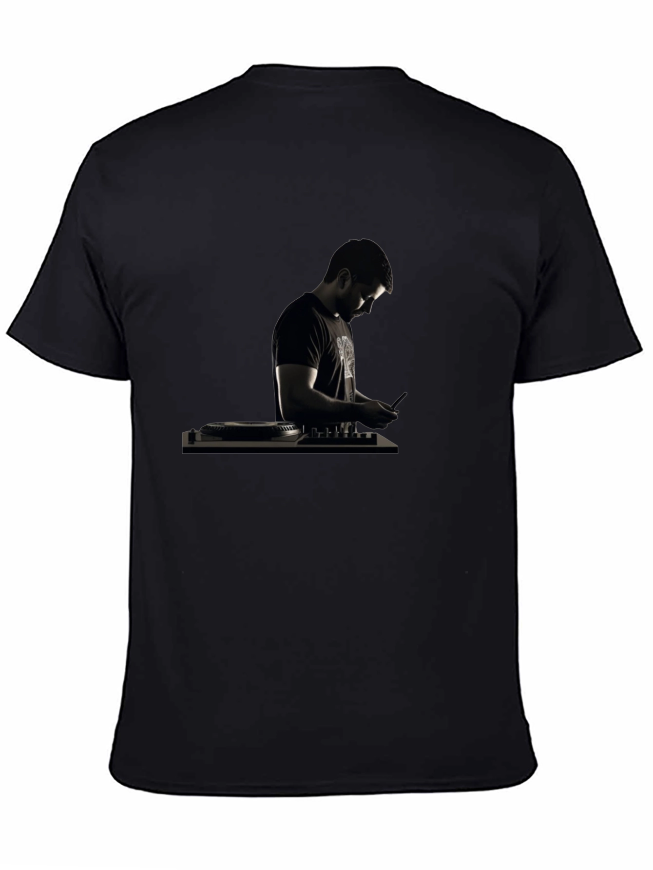DJ Graphic Black T-Shirt