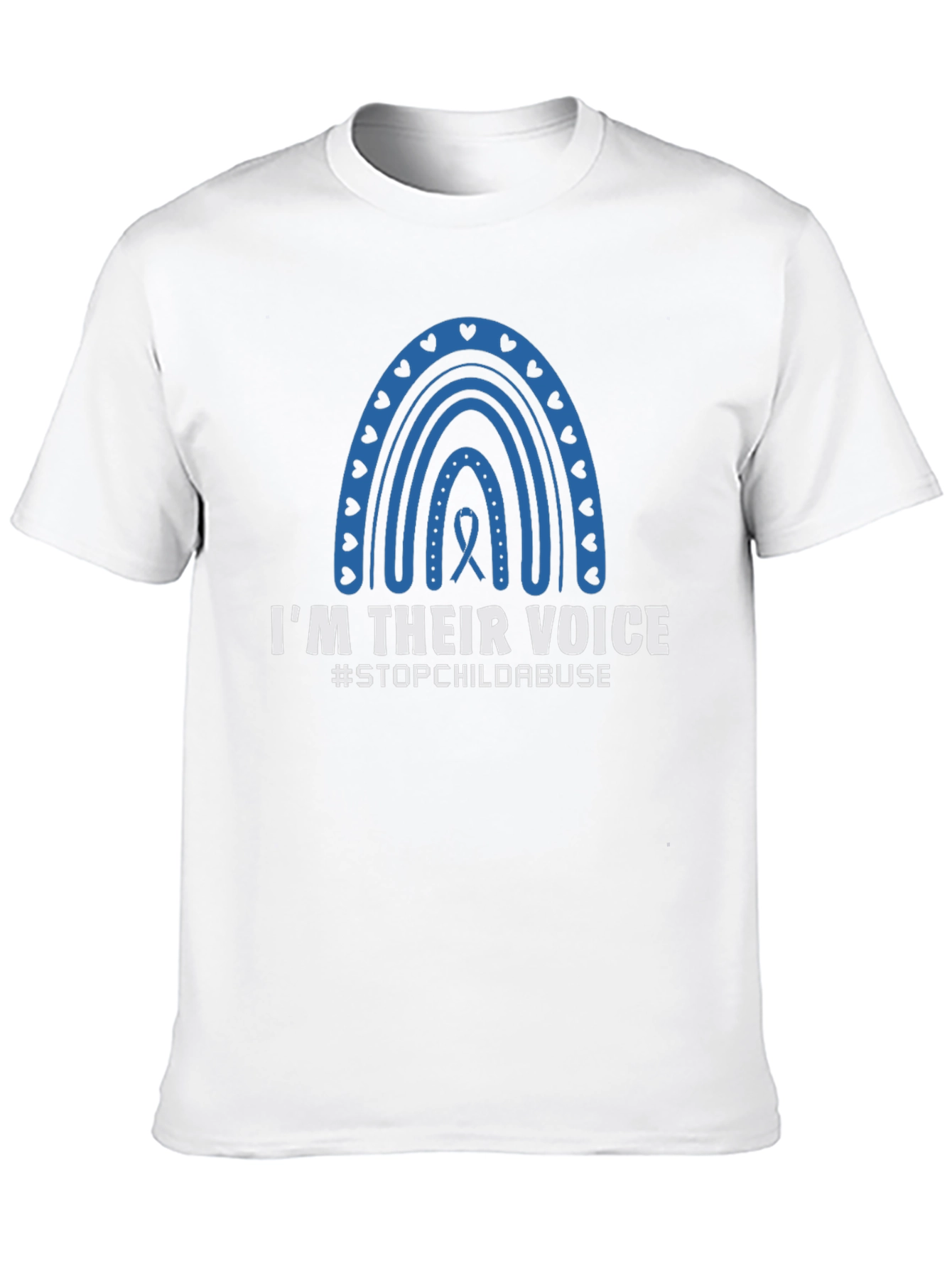 Im Their Voice T-Shirt - Stop Child Abuse Awareness