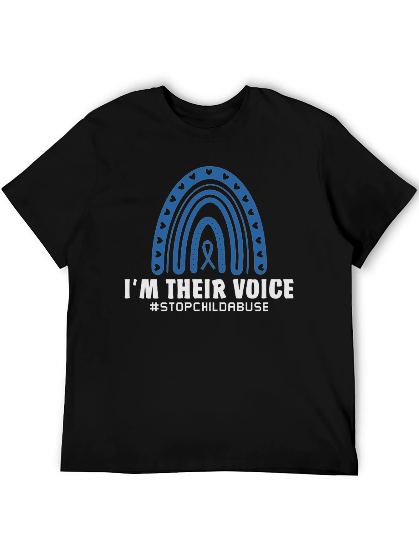 Im Their Voice T-Shirt - Stop Child Abuse Awareness