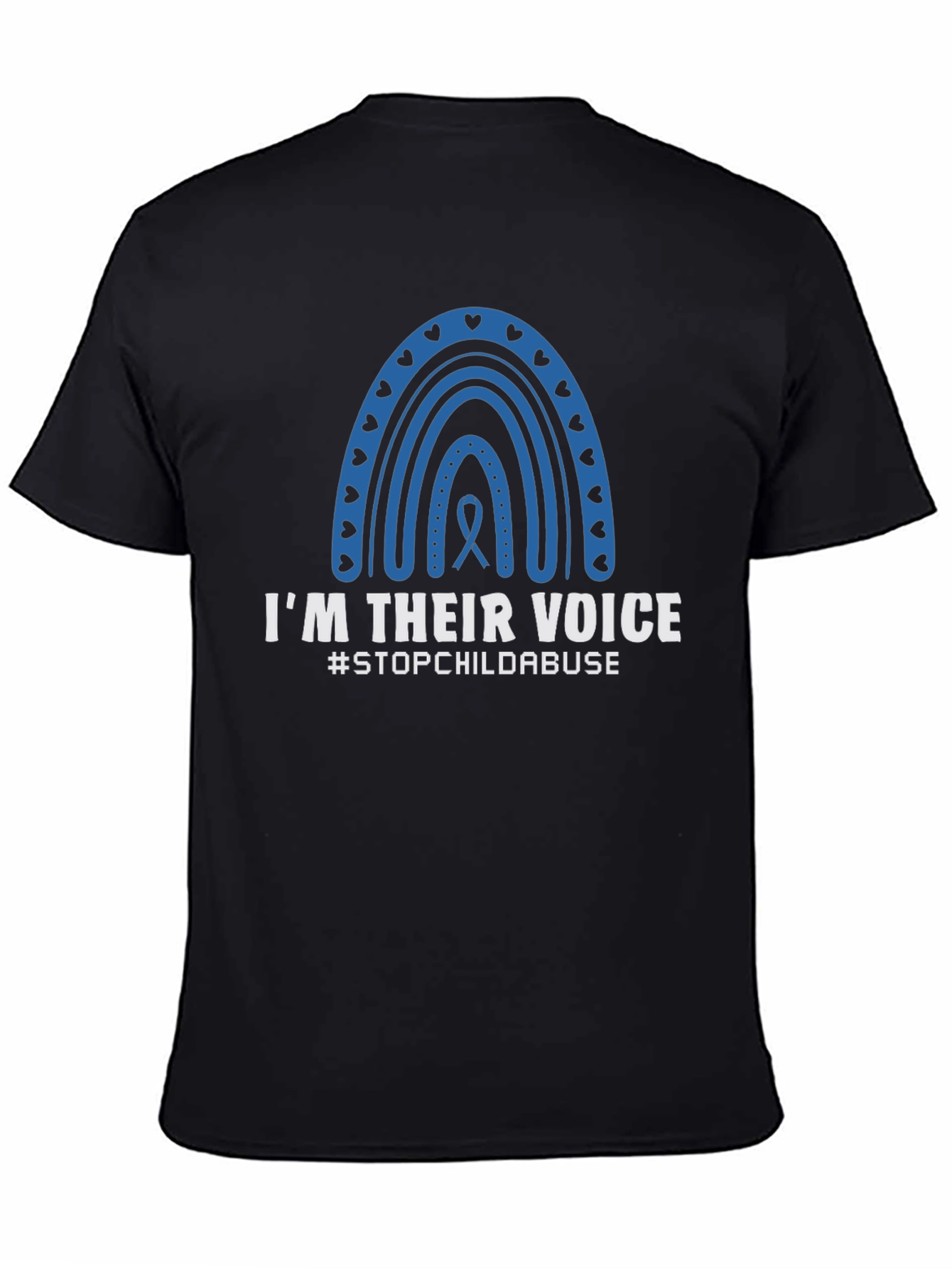 Im Their Voice T-Shirt - Stop Child Abuse Awareness