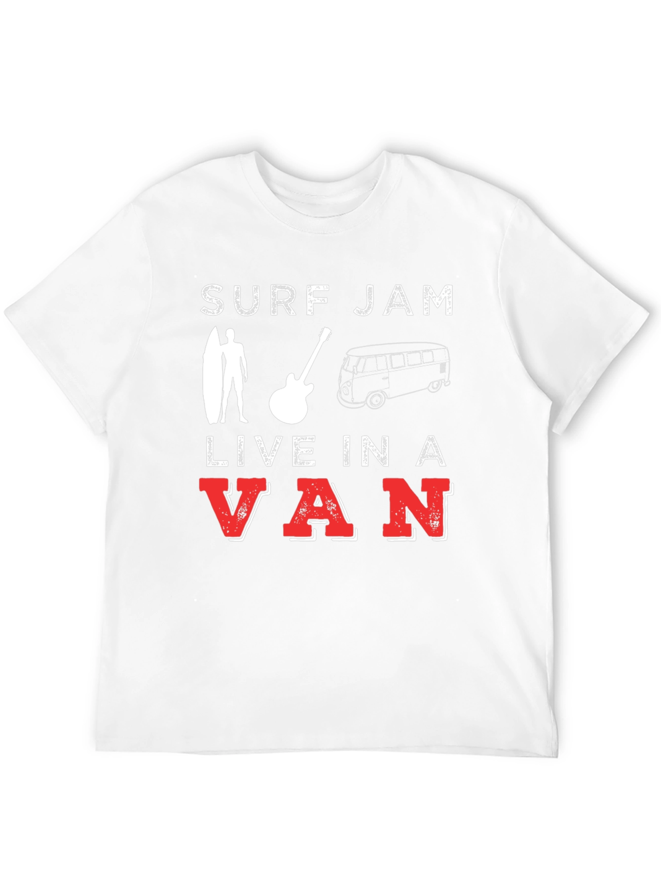 Surf Jam Live In A Van Graphic T-Shirt
