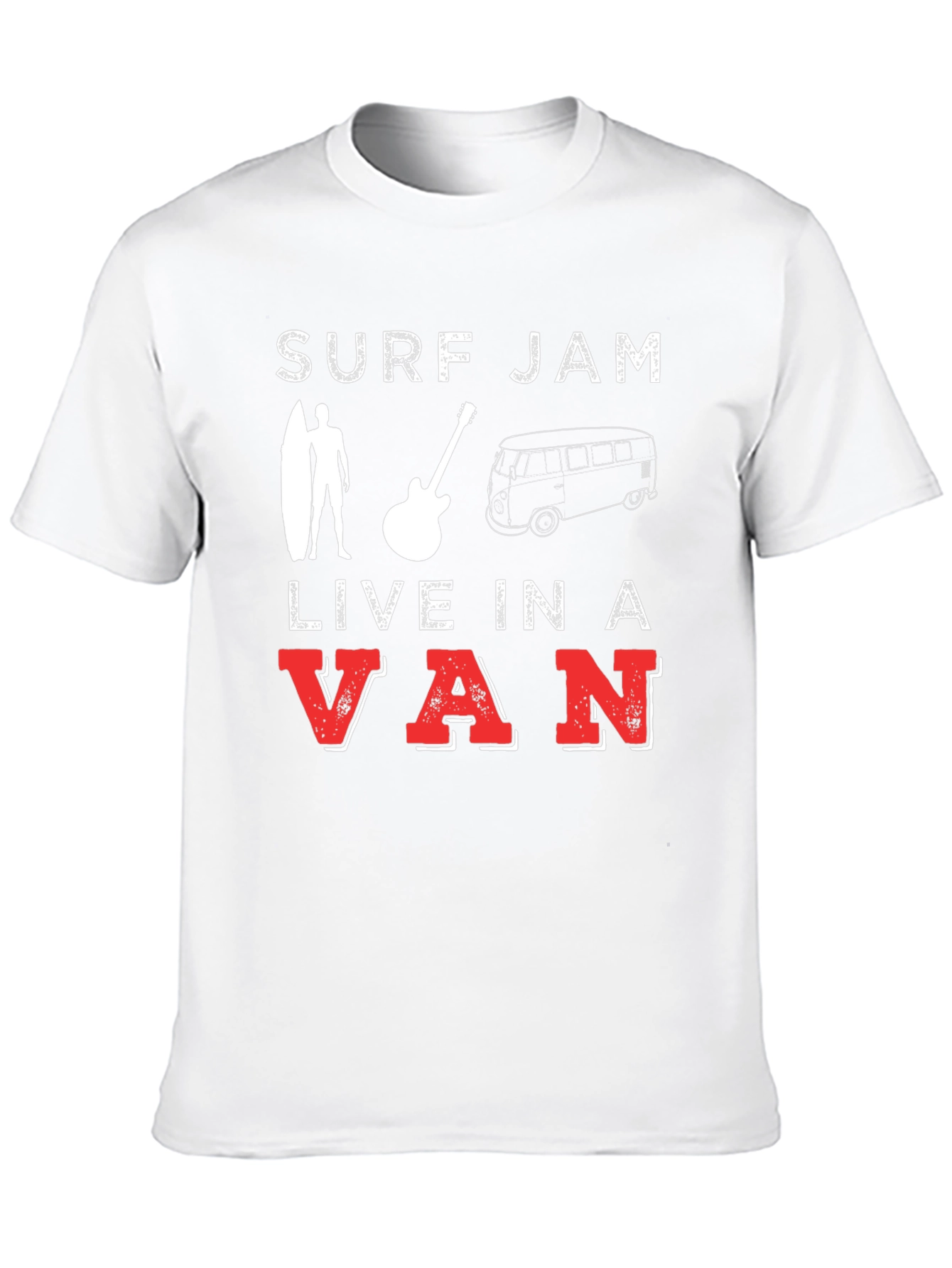 Surf Jam Live In A Van Graphic T-Shirt