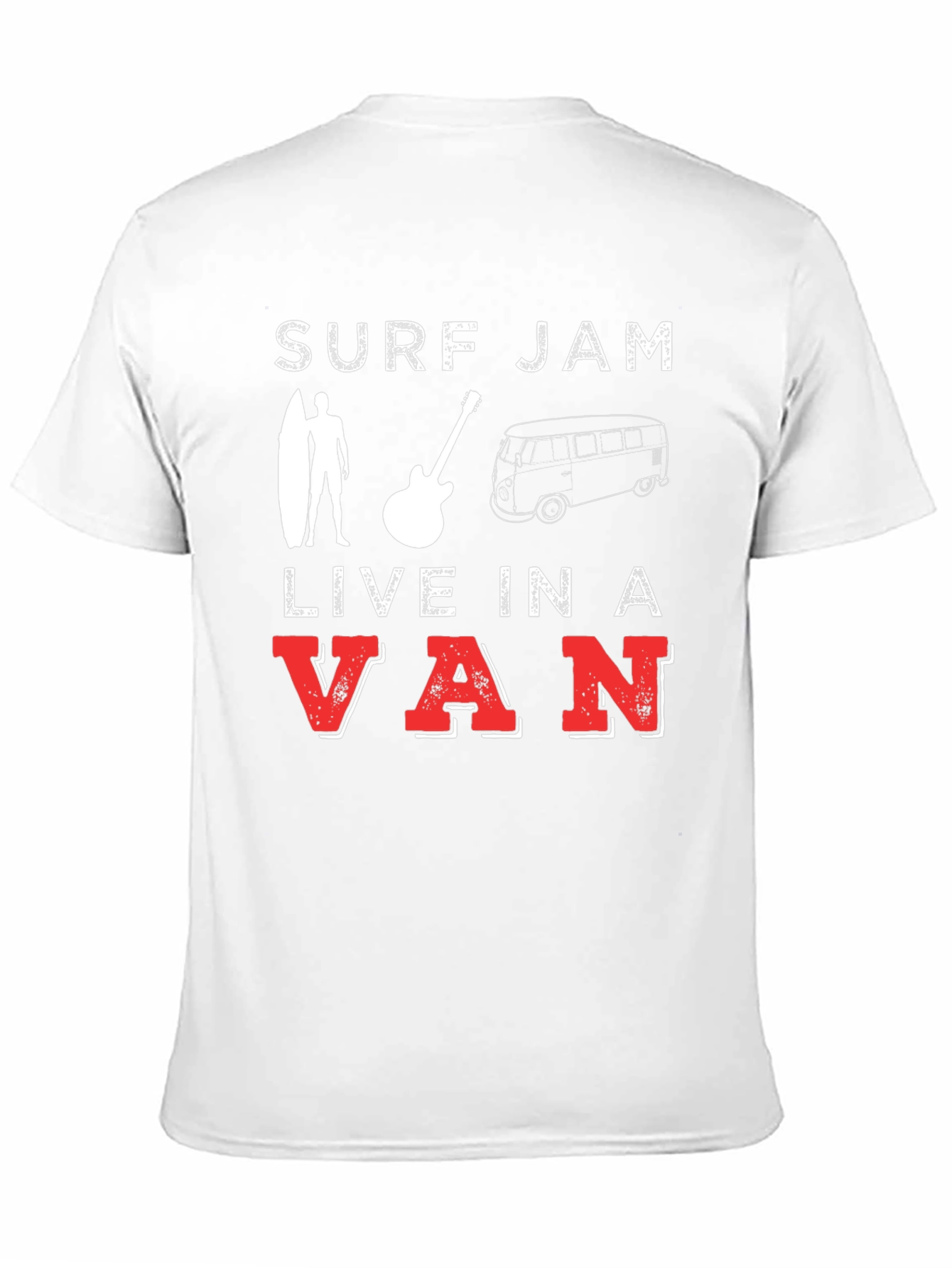 Surf Jam Live In A Van Graphic T-Shirt