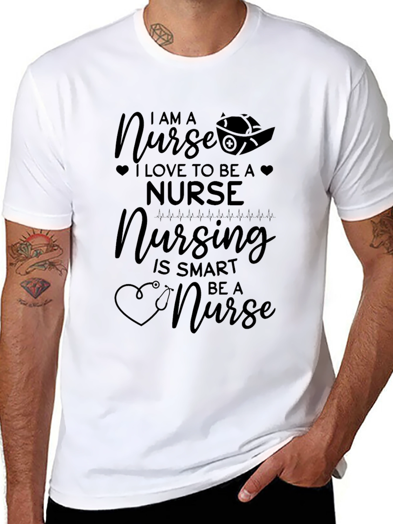 I Am A Nurse Graphic T-Shirt