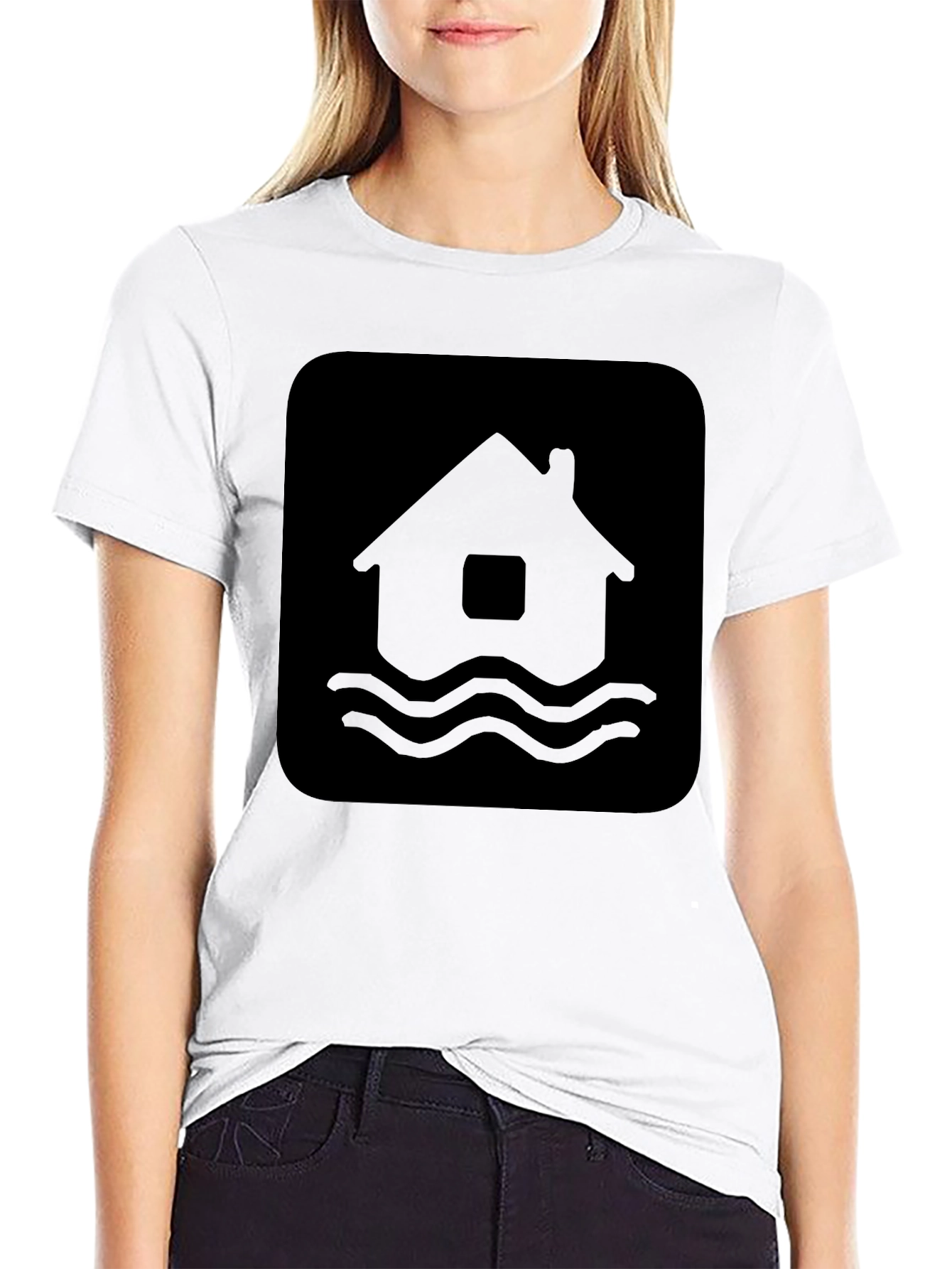 Flood House Black T-Shirt