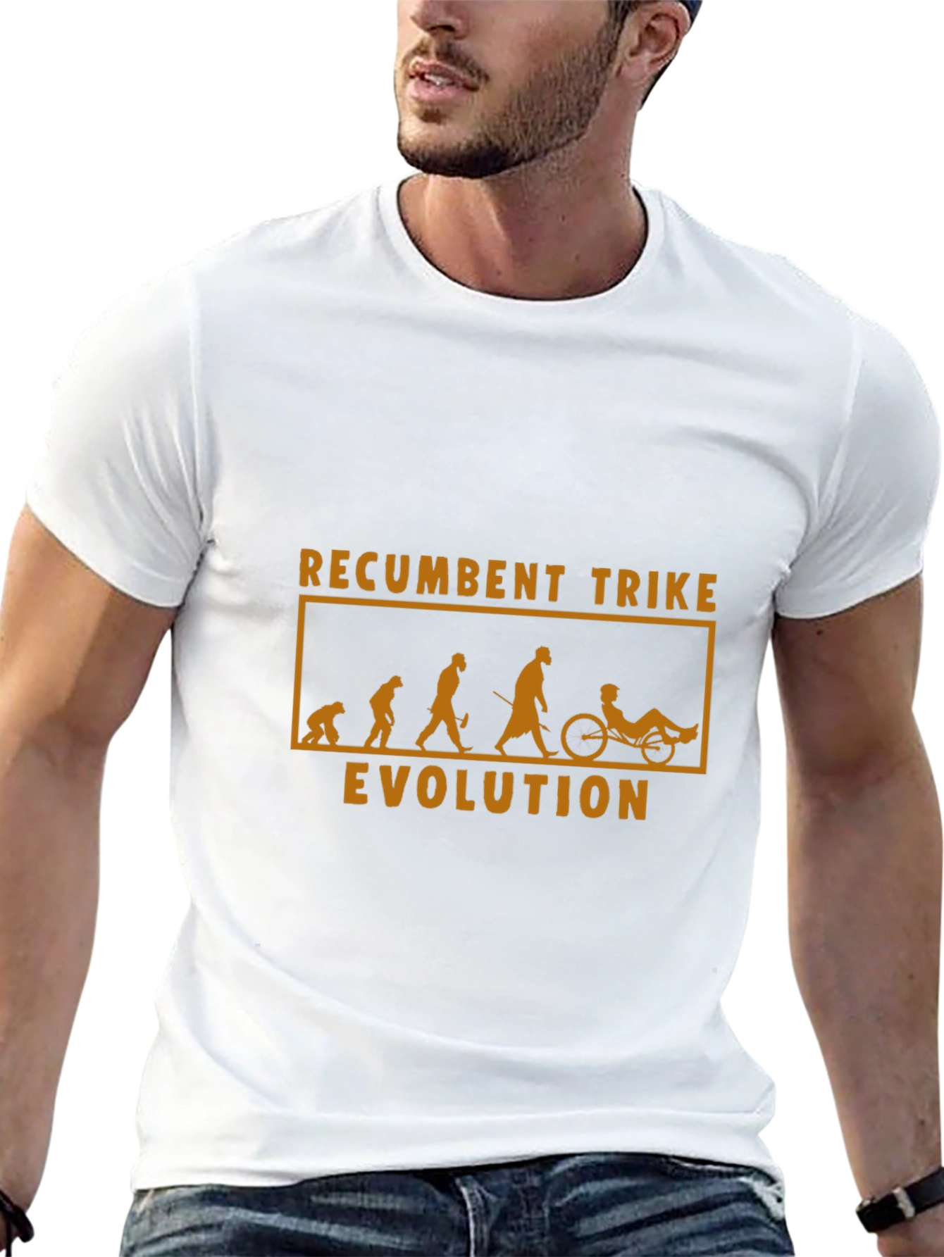 Recumbent Trike Evolution Graphic Tee