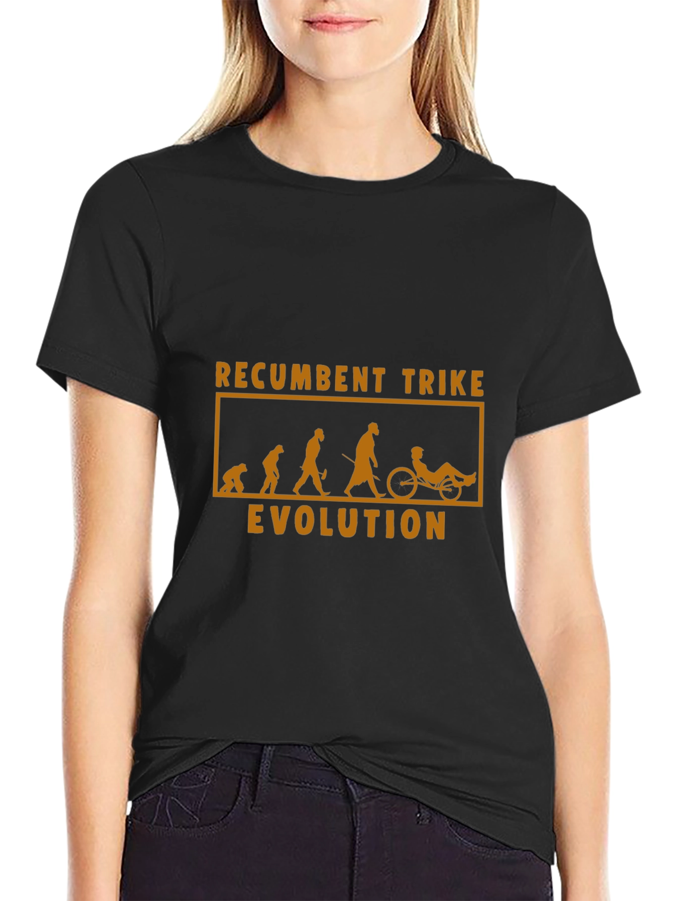 Recumbent Trike Evolution Graphic Tee