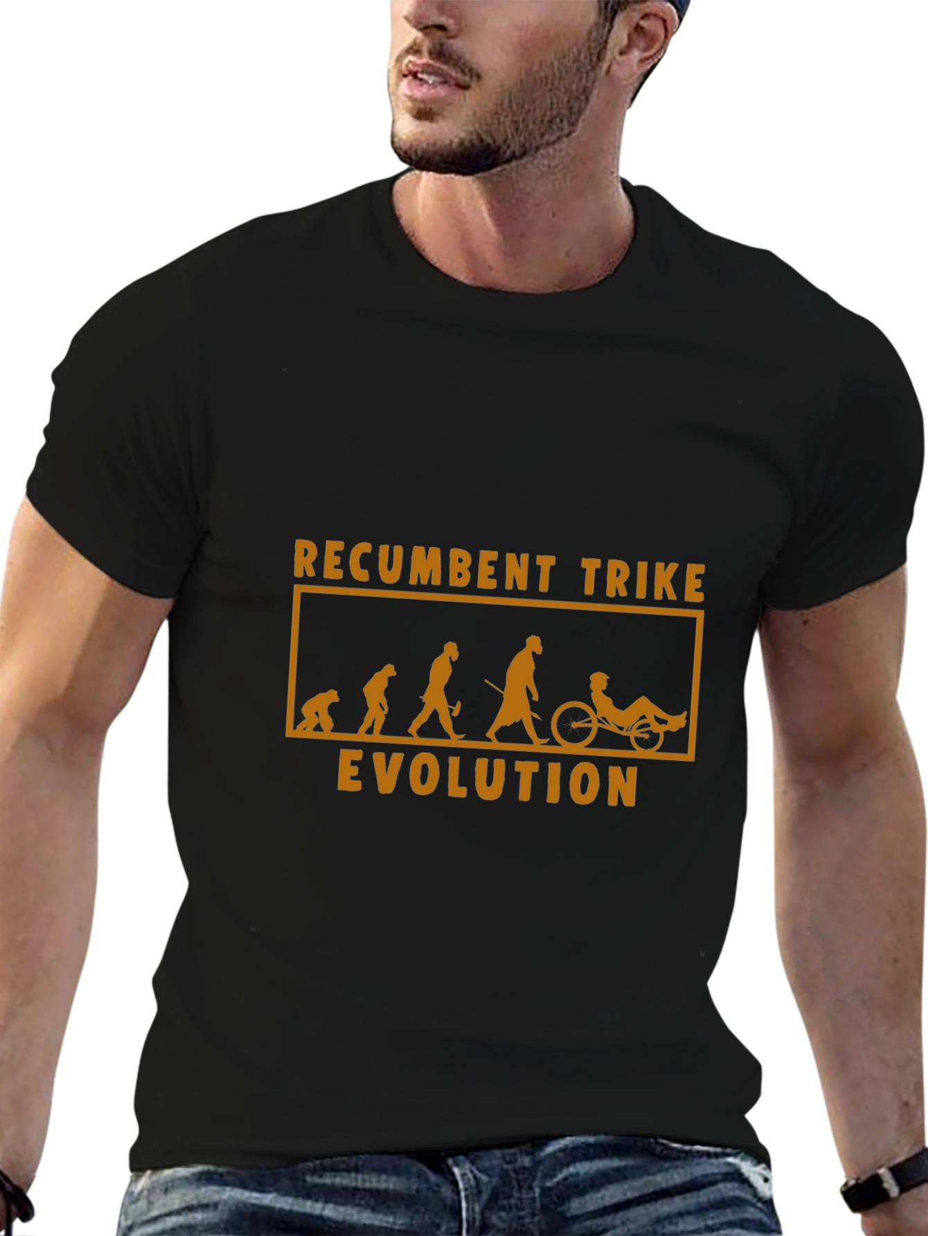 Recumbent Trike Evolution Graphic Tee