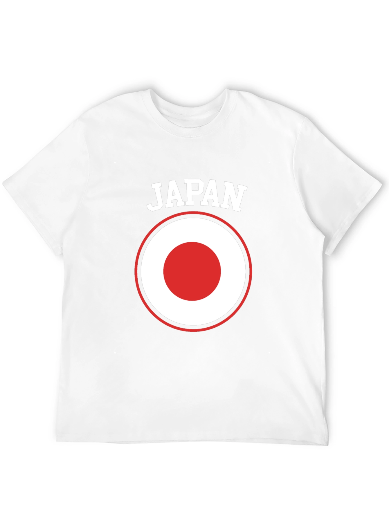 Japan Flag Graphic T-Shirt - Black
