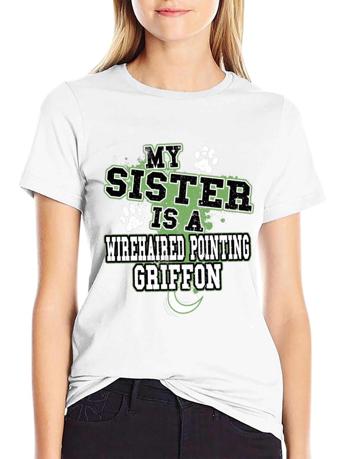 Wirehaired Pointing Griffon Sister T-Shirt