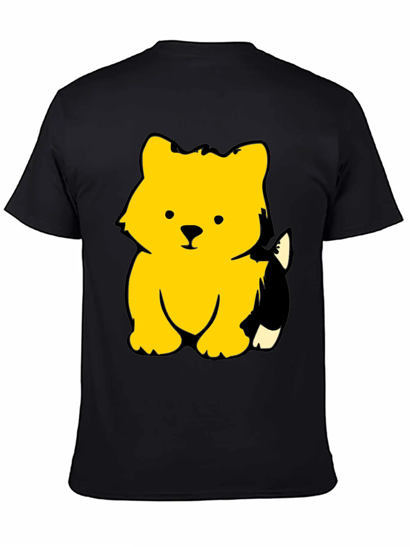 ♥ټMwah Super Cute Chubby Puppy-I Love Dogs XXټ♥ Unisex Casual T-Shirt – Clean Design For Daily Comfort