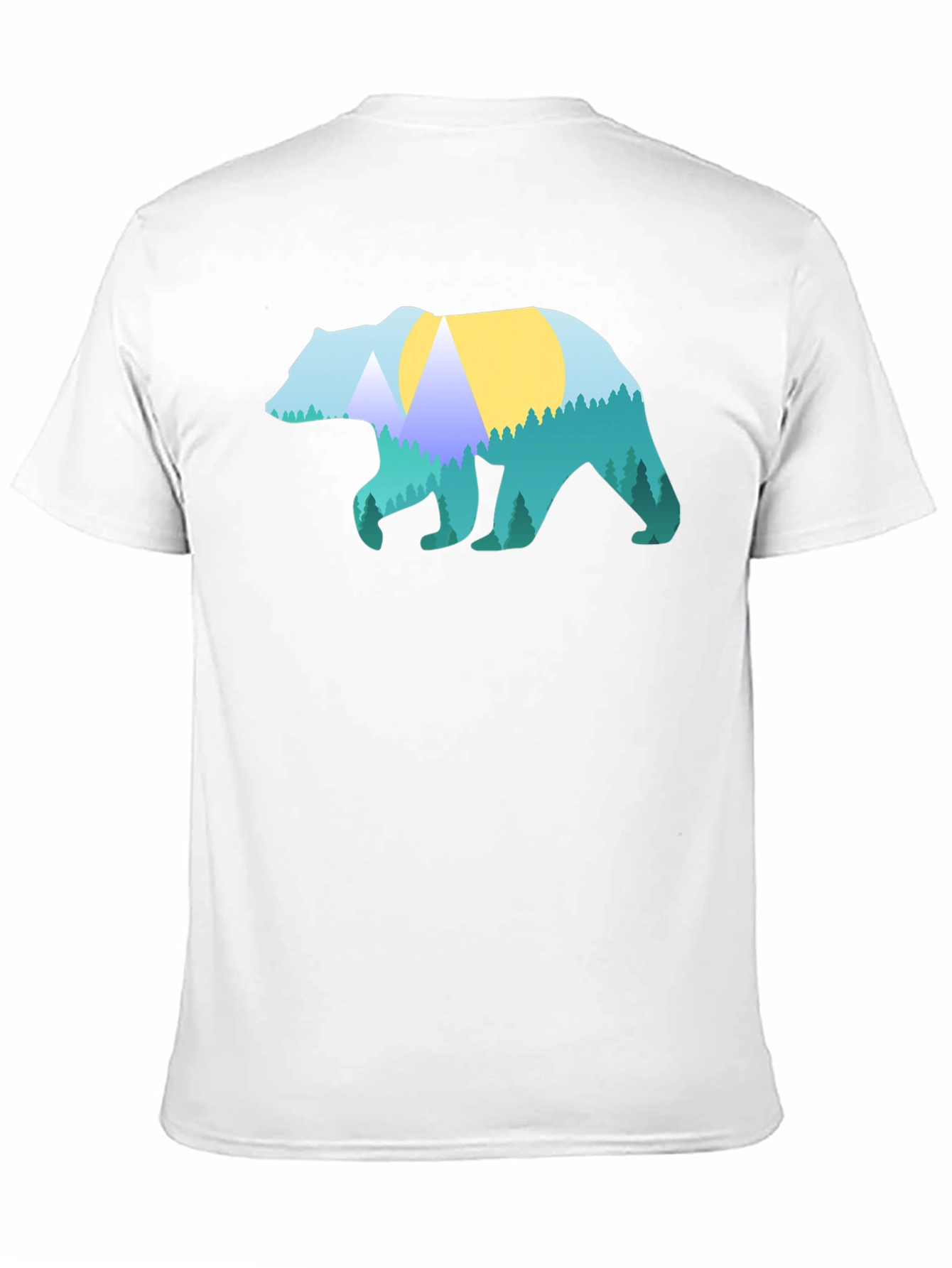 Nature Bear Graphic T-Shirt