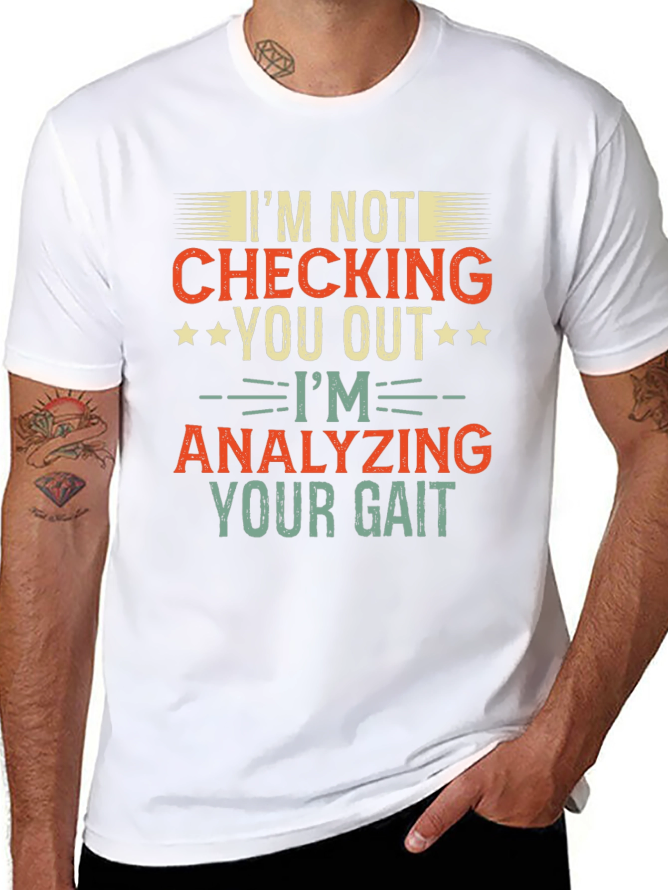 Analyzing Your Gait Graphic T-Shirt