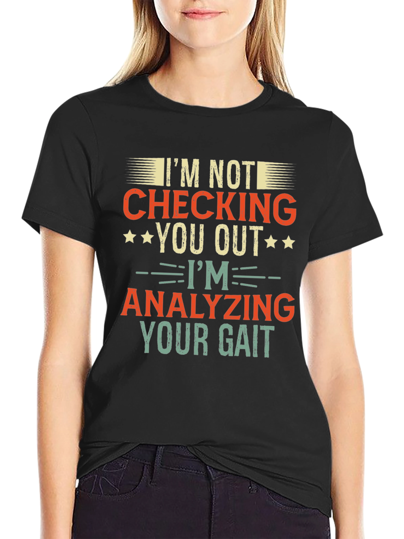 Analyzing Your Gait Graphic T-Shirt