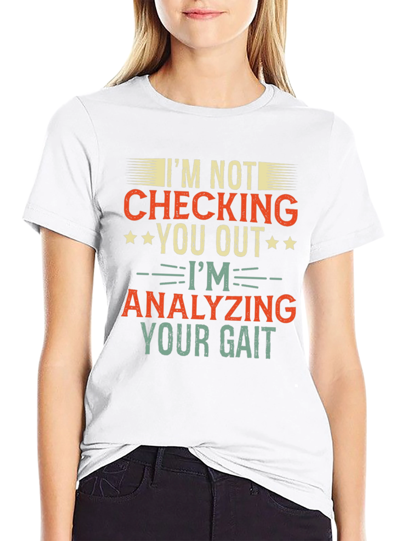 Analyzing Your Gait Graphic T-Shirt