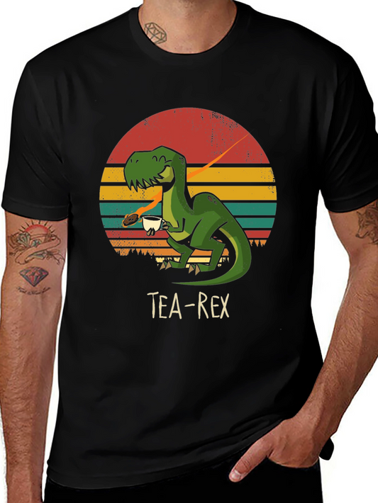 Tea-Rex T-Shirt - Dinosaur Tea Lover Shirt
