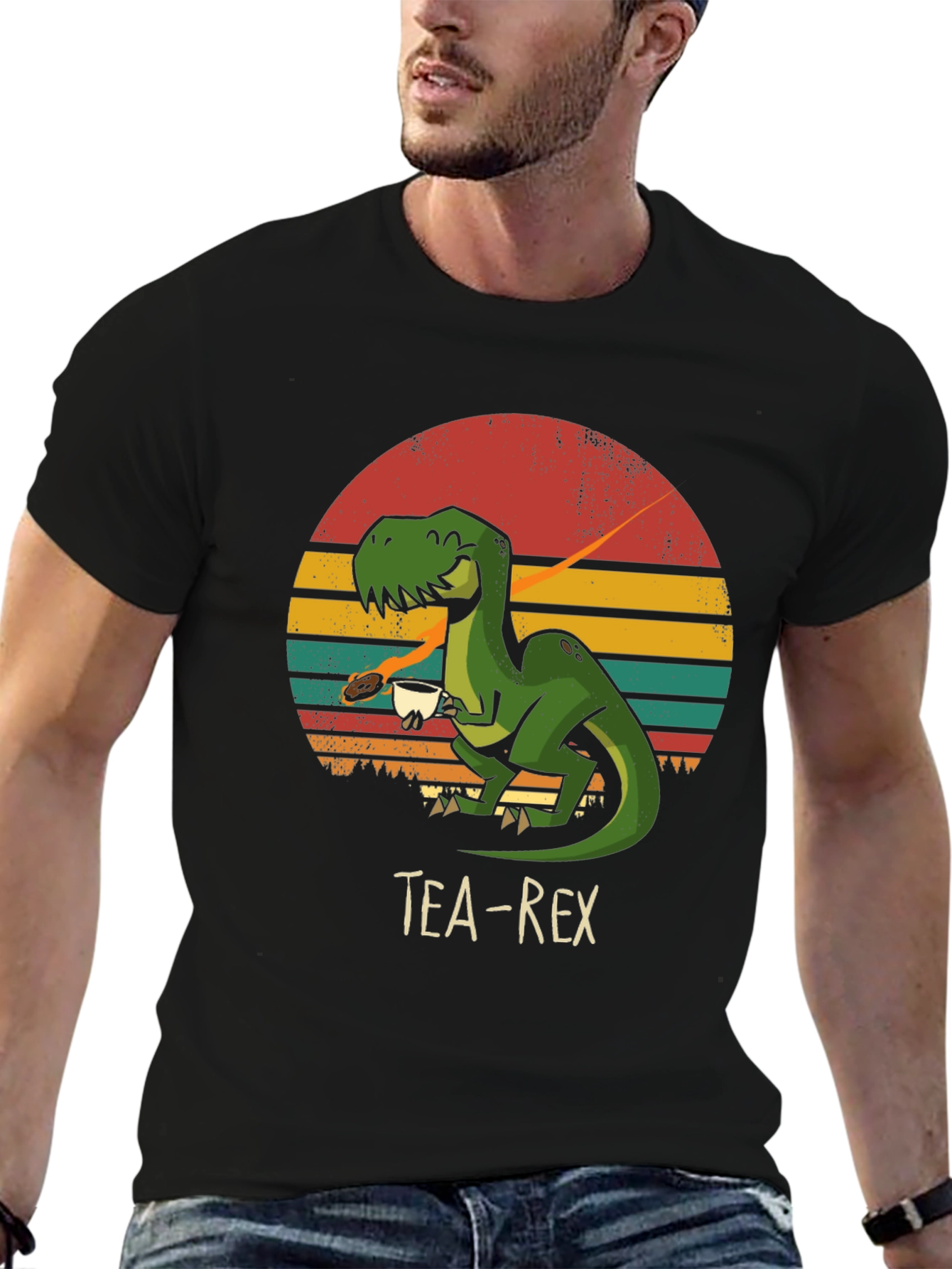 Tea-Rex T-Shirt - Dinosaur Tea Lover Shirt
