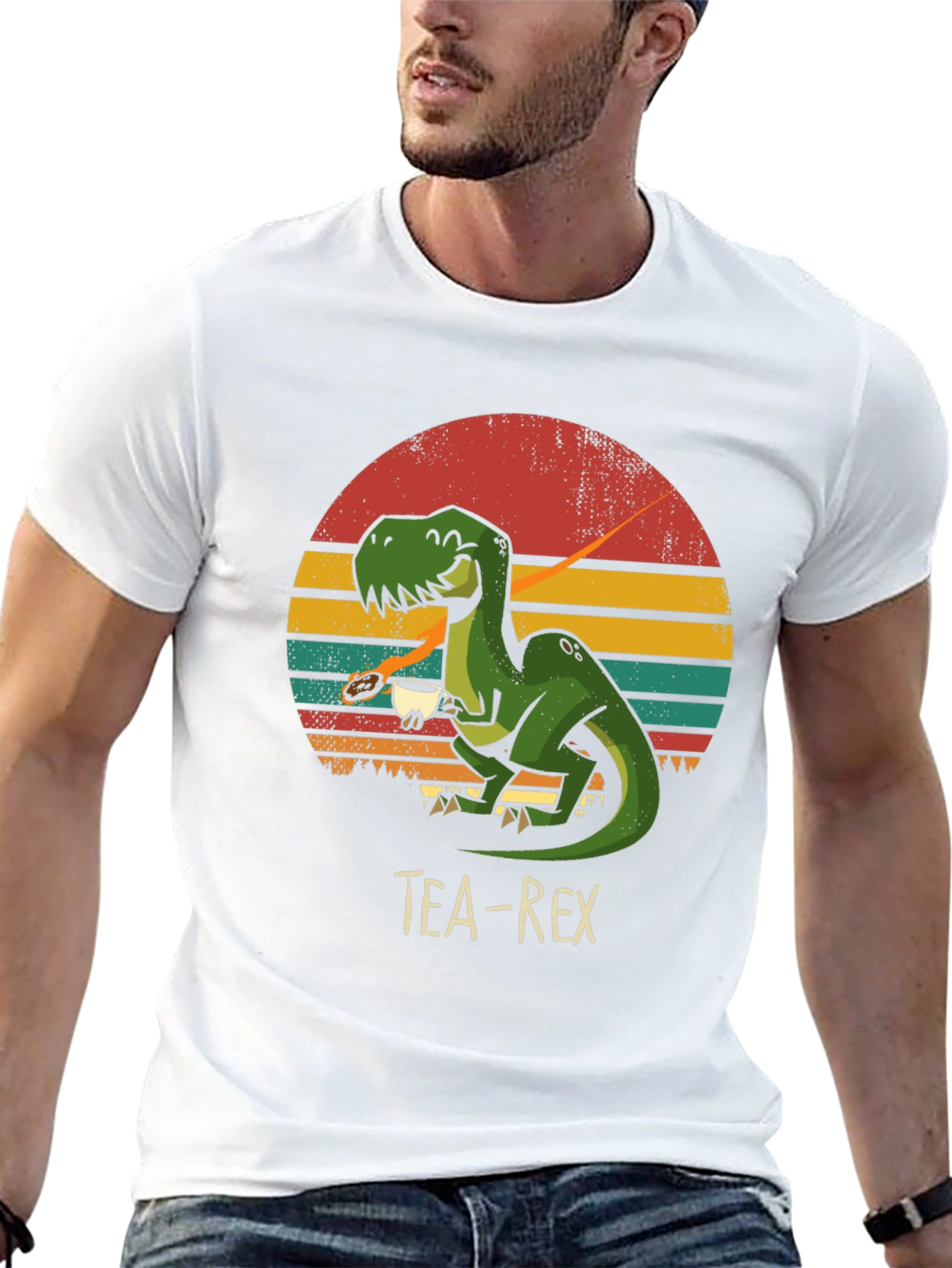 Tea-Rex T-Shirt - Dinosaur Tea Lover Shirt