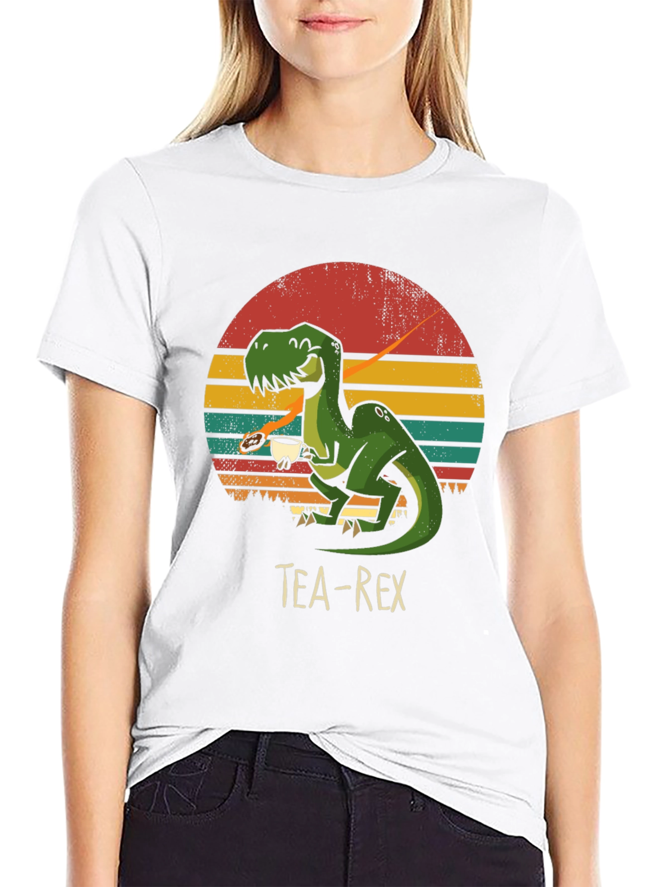 Tea-Rex T-Shirt - Dinosaur Tea Lover Shirt