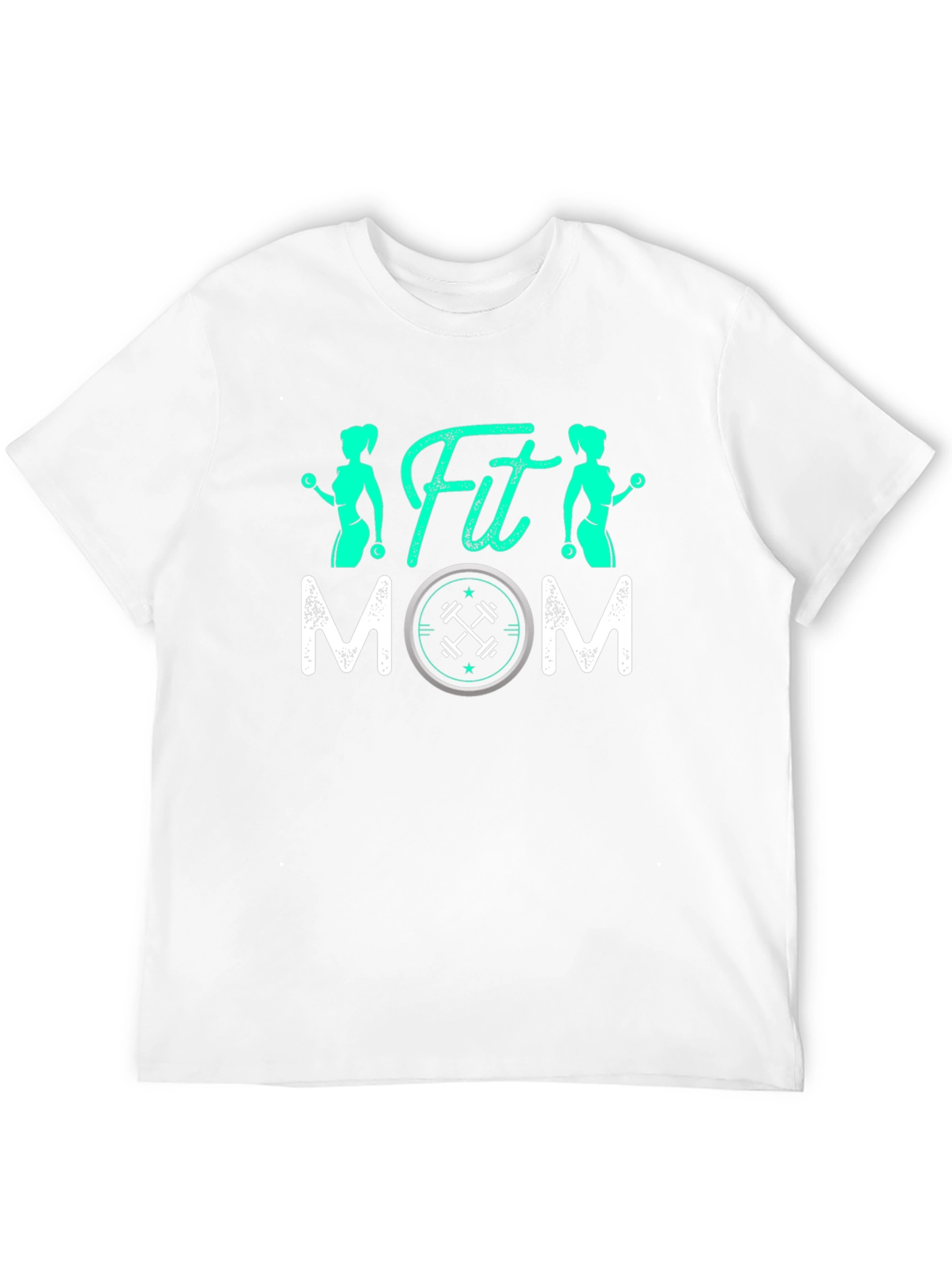 Fit Mom Graphic T-Shirt - Workout Apparel