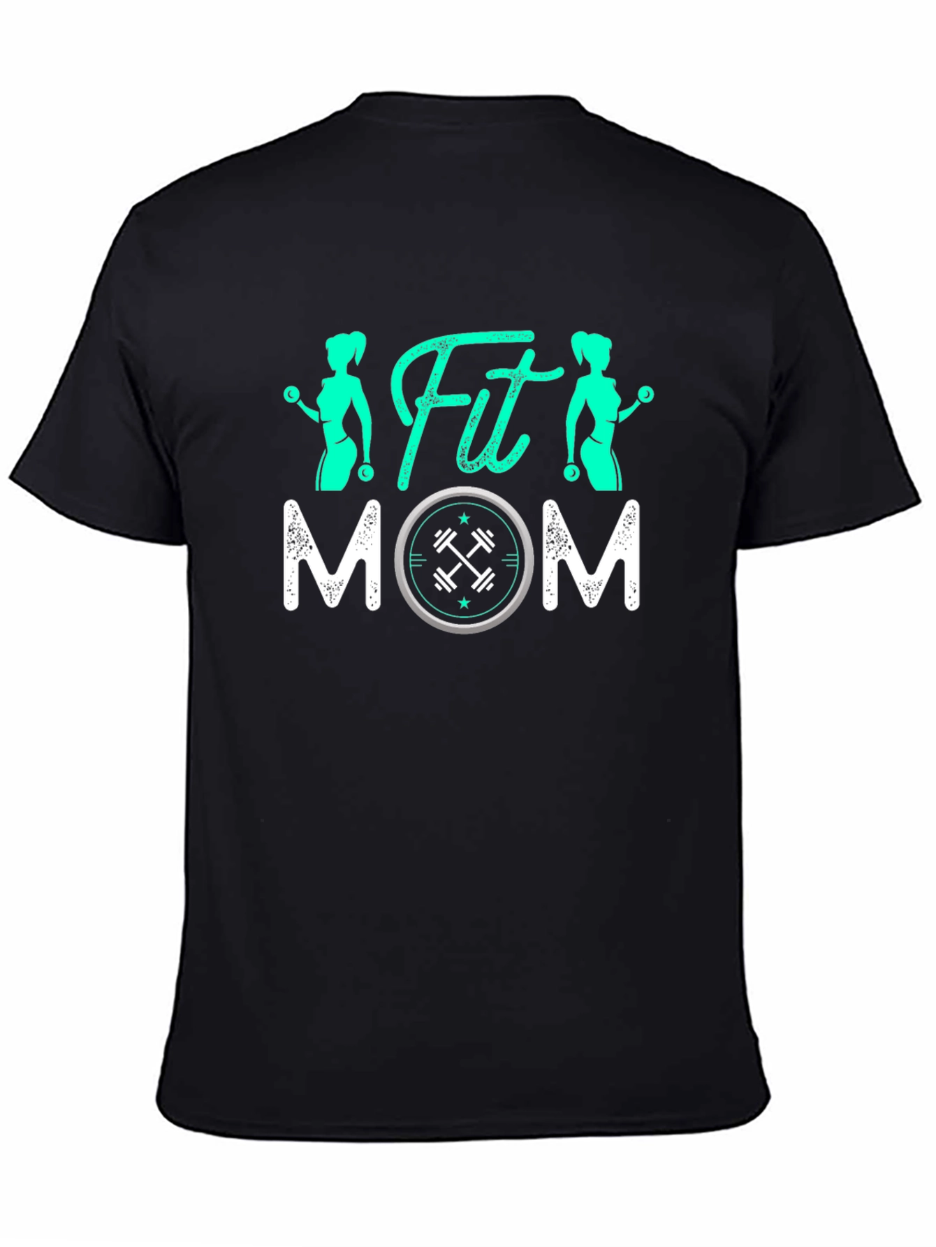 Fit Mom Graphic T-Shirt - Workout Apparel