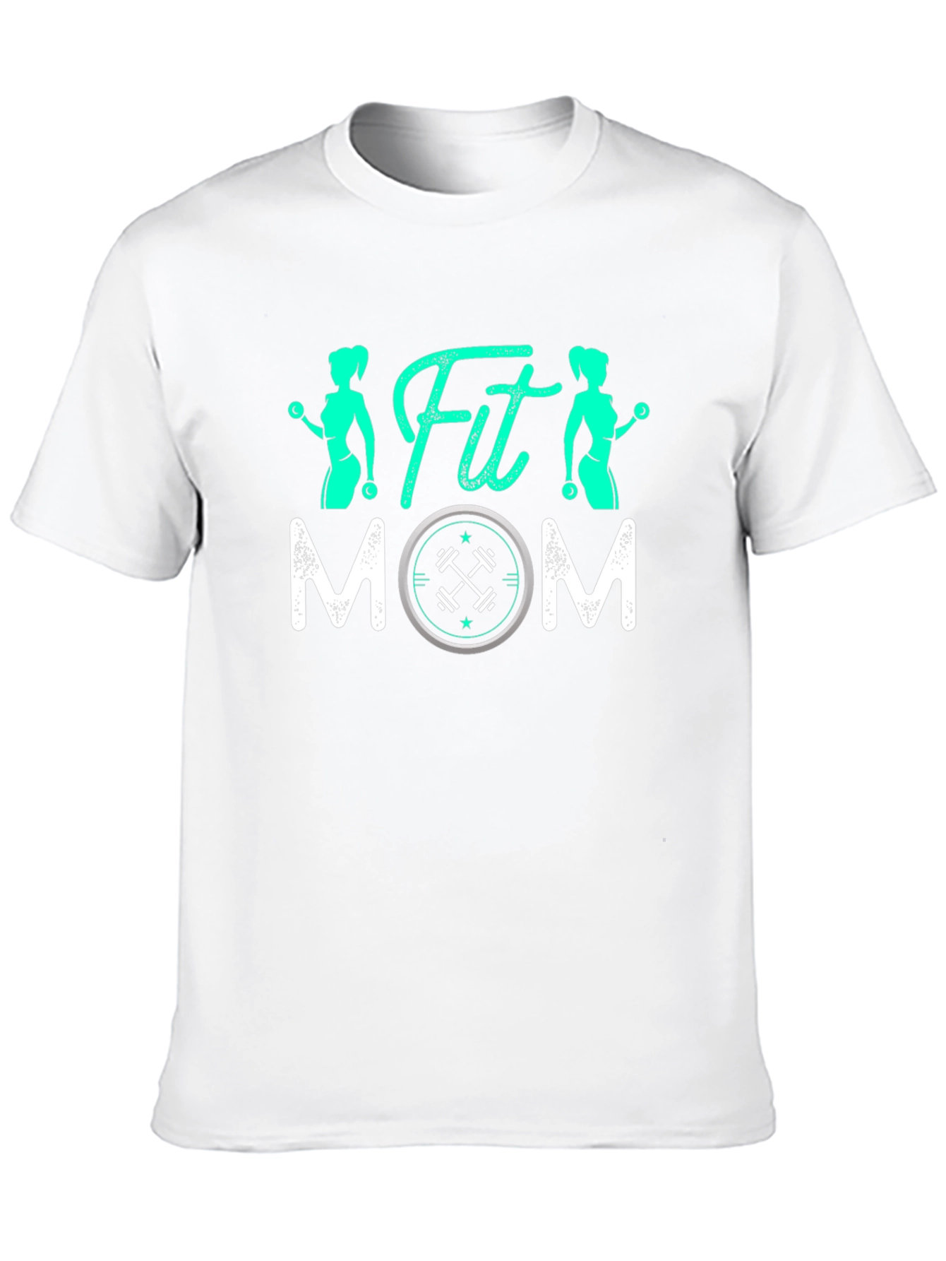 Fit Mom Graphic T-Shirt - Workout Apparel
