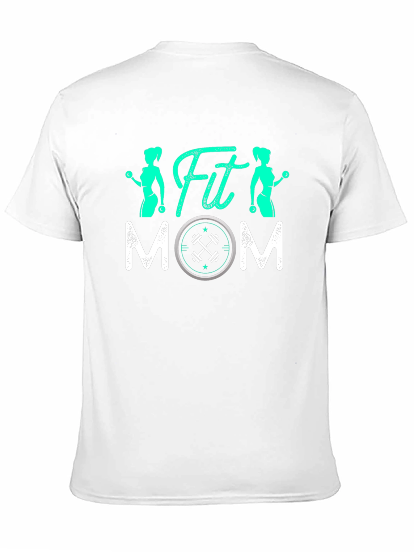 Fit Mom Graphic T-Shirt - Workout Apparel