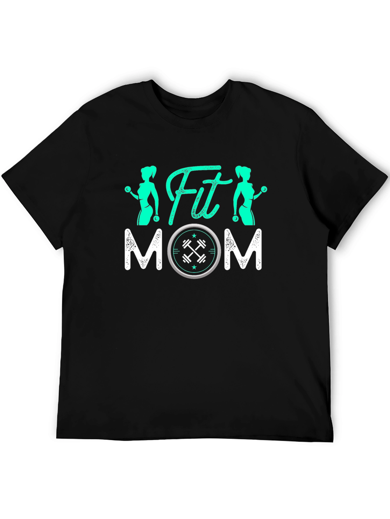 Fit Mom Graphic T-Shirt - Workout Apparel