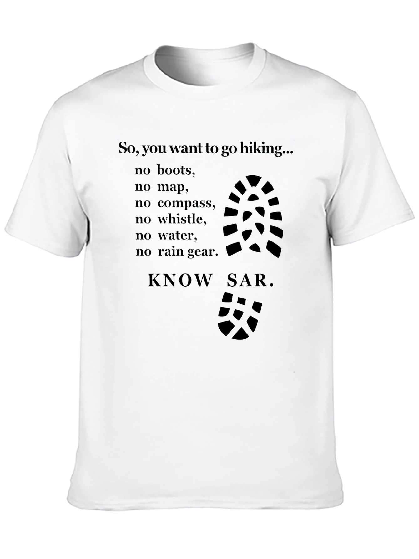 Hiking T-Shirt - Know SAR