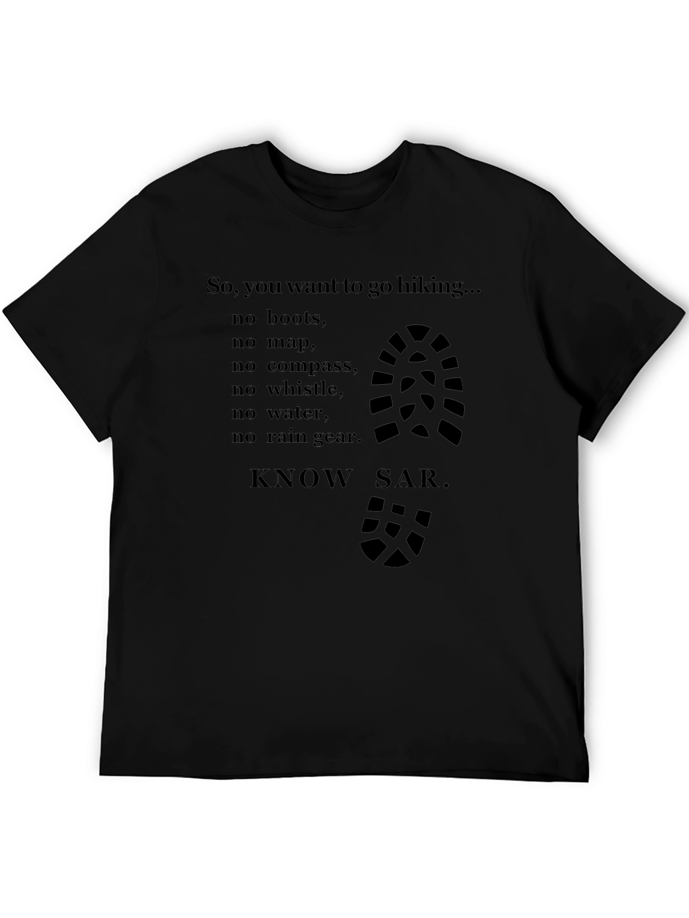Hiking T-Shirt - Know SAR