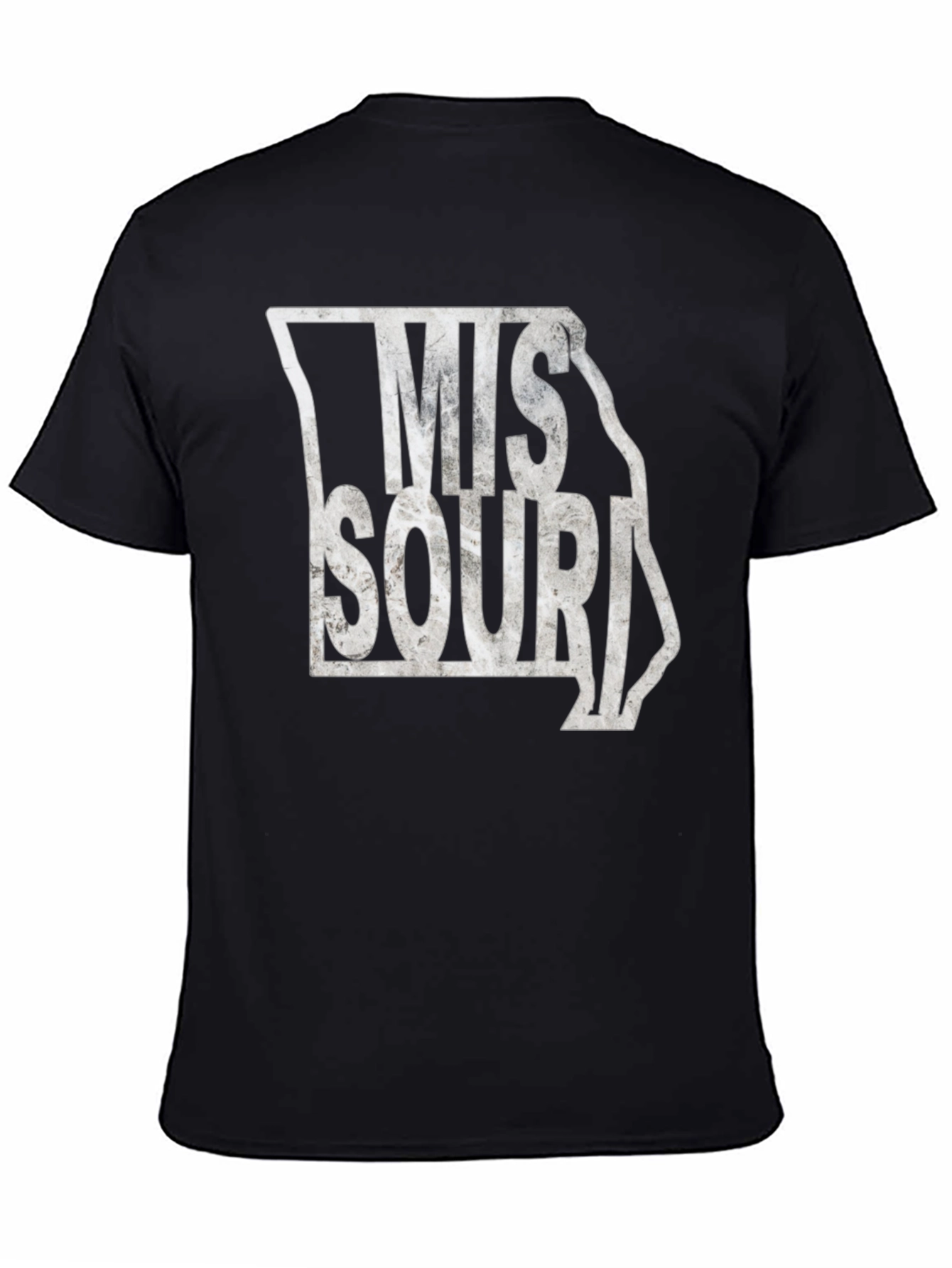 Missouri State Graphic T-Shirt - Distressed Design