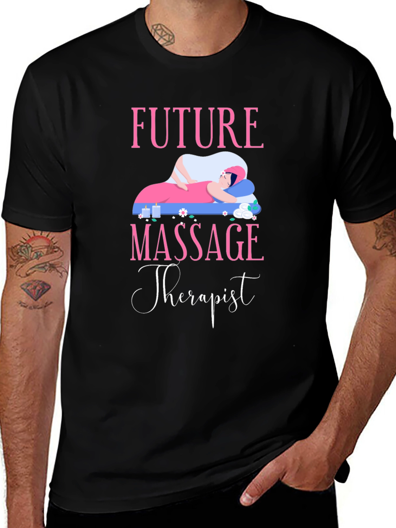 Future Massage Therapist Graphic T-Shirt