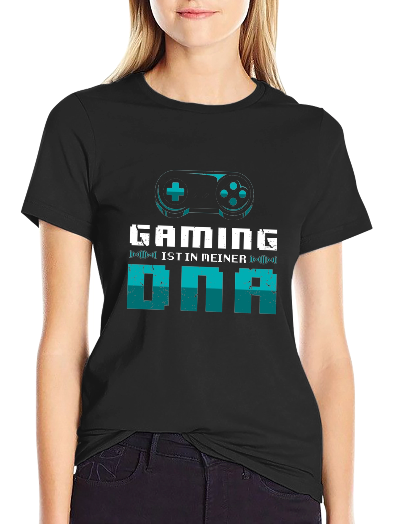 Gaming DNA Graphic Tee - Gamer T-Shirt