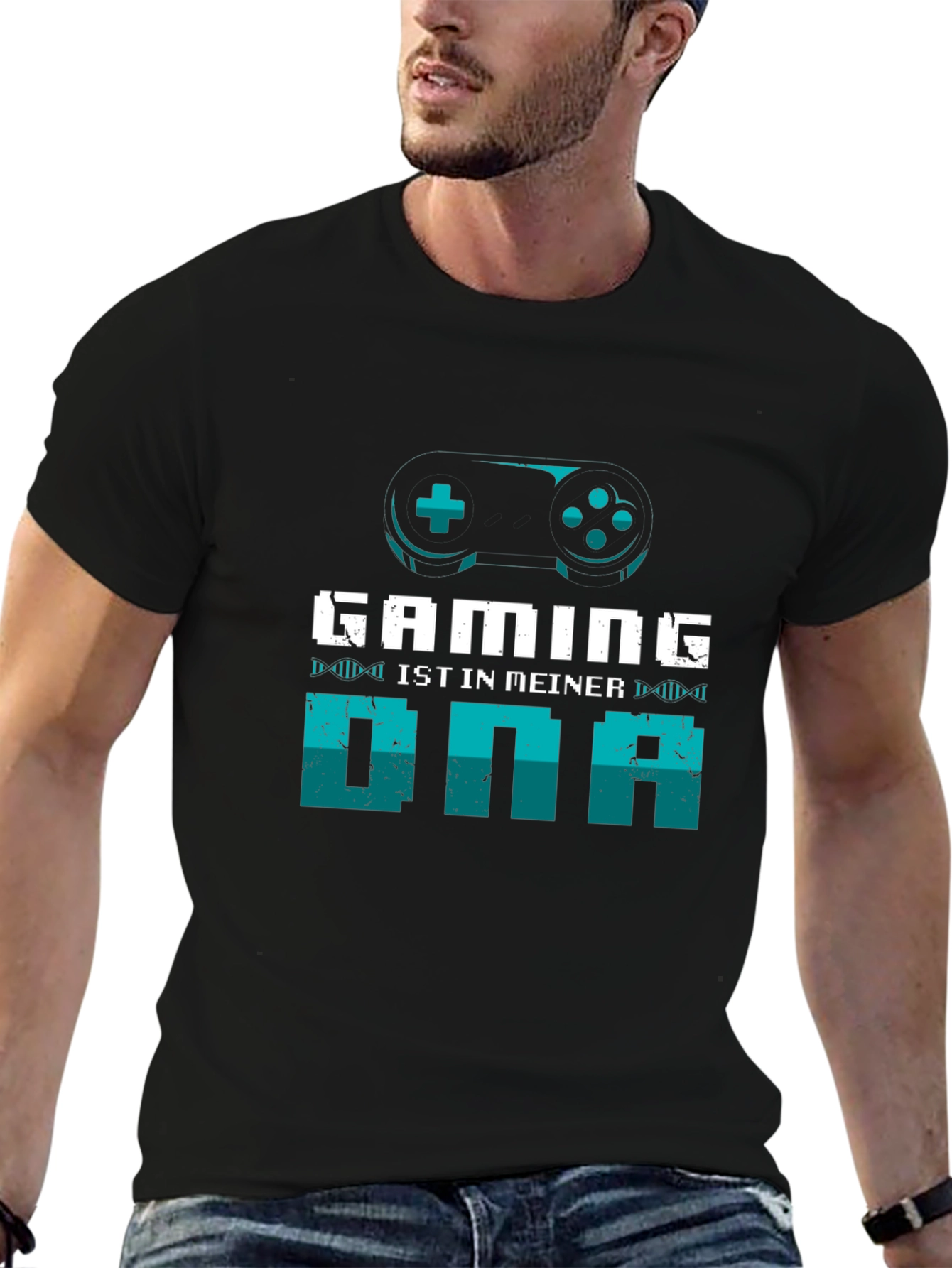 Gaming DNA Graphic Tee - Gamer T-Shirt